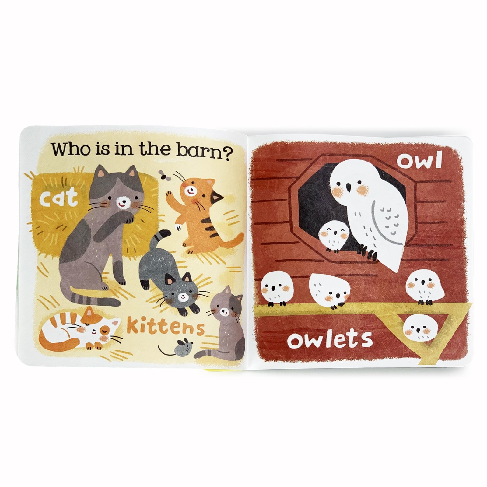 Tuffy Farm Babies Book – Washable, Chewable, Unrippable Pages With Hole For…