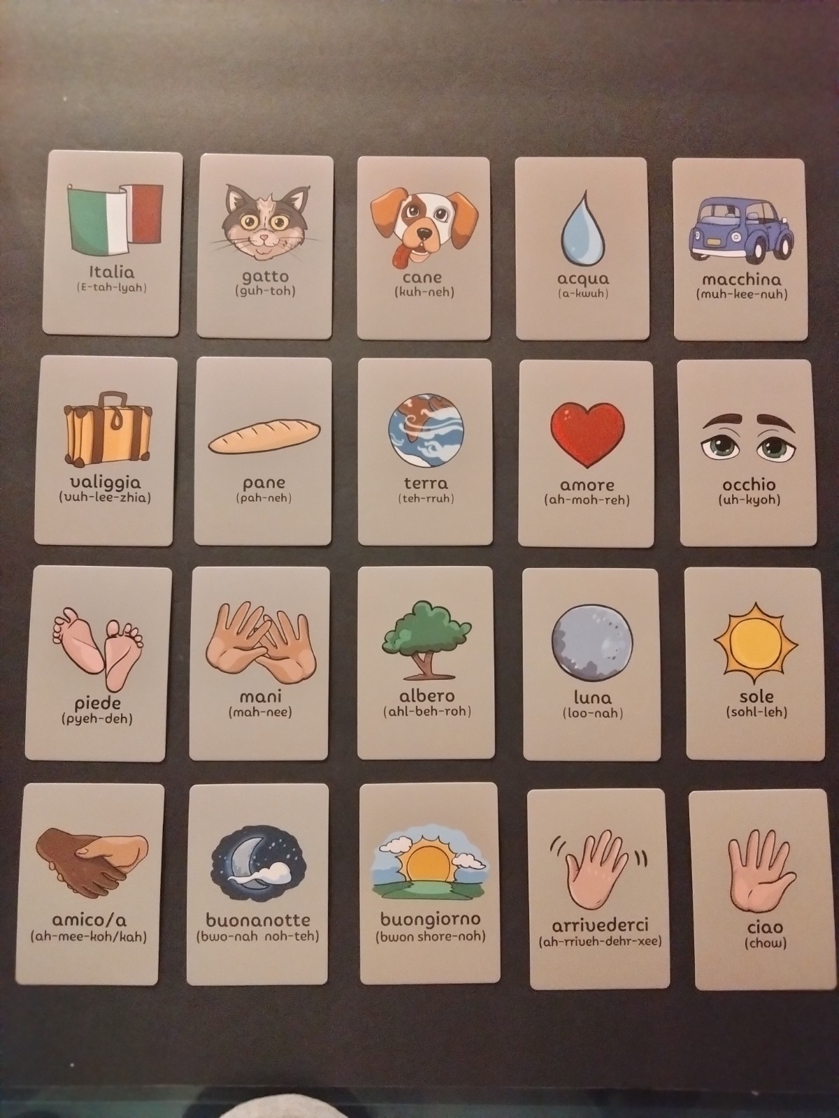 KidZ LLC “In Kidz” ITALY kit of Italian-themed nik naks/toys stickers Free Ship