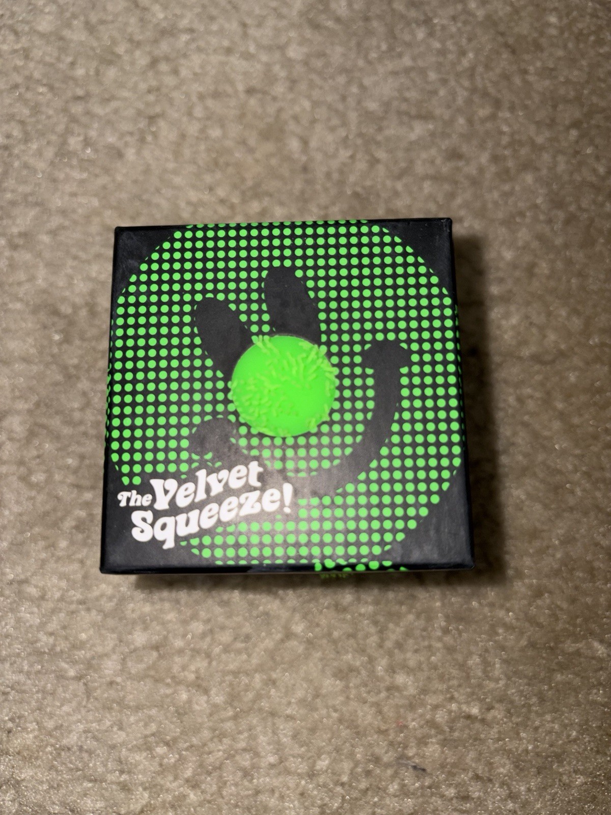 Schylling Nee Doh Flower Power Fuzz Ball Green Authentic & Unopened