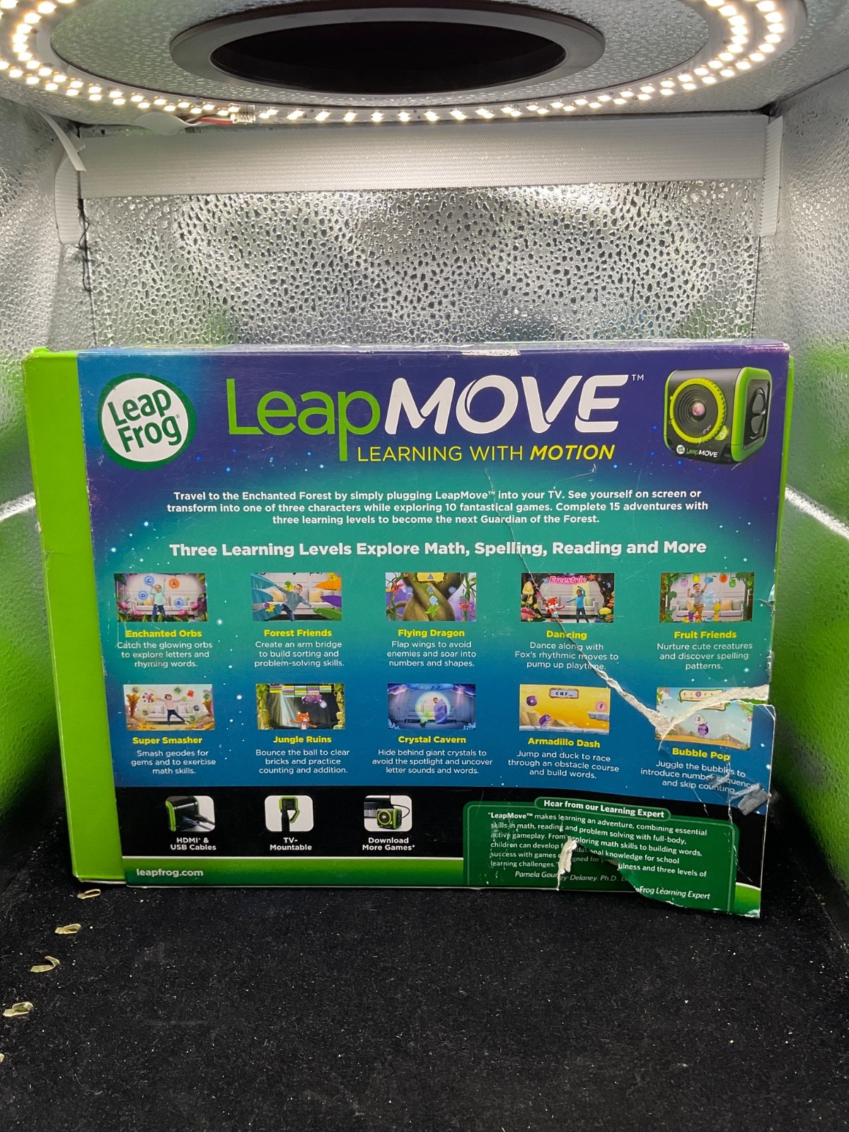 +Leap Frog Leap Move Learning With Motion Preloaded Video Game System 25 Games