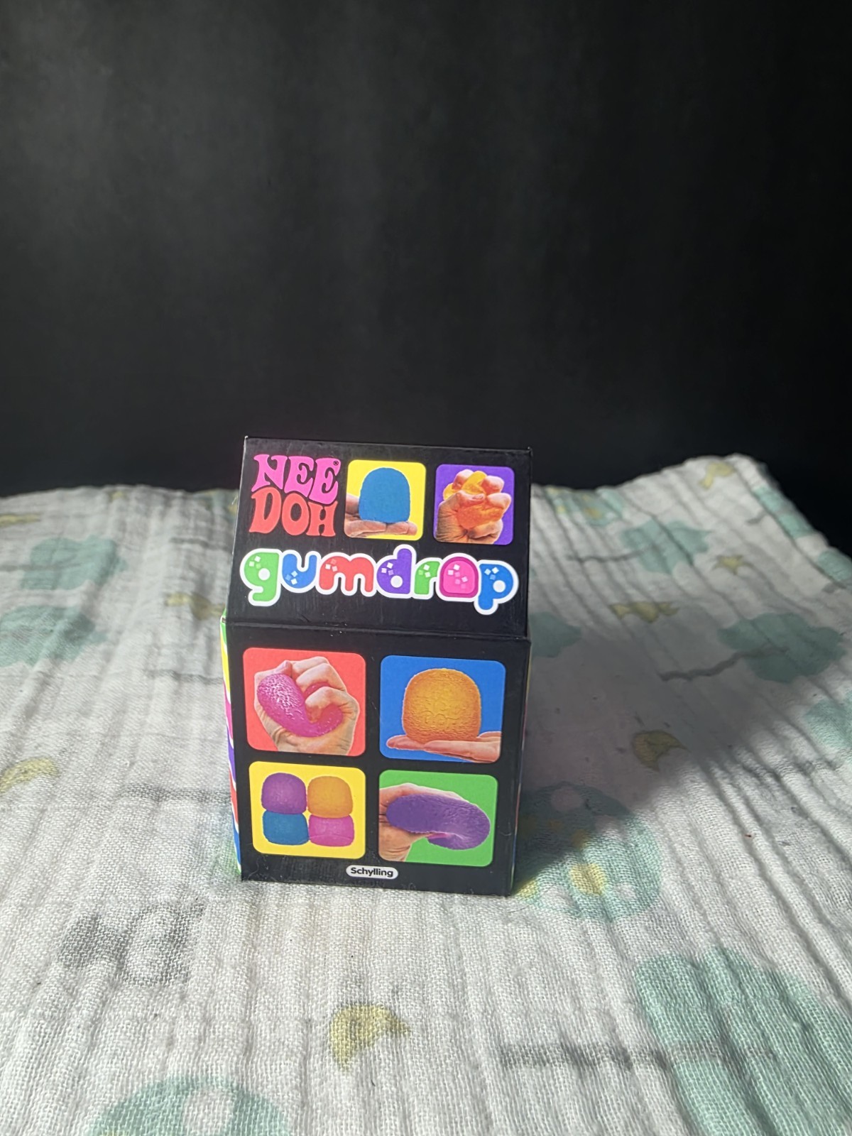 Nee Doh Gumdrop PINK Super Solid Squish Sensory Toy