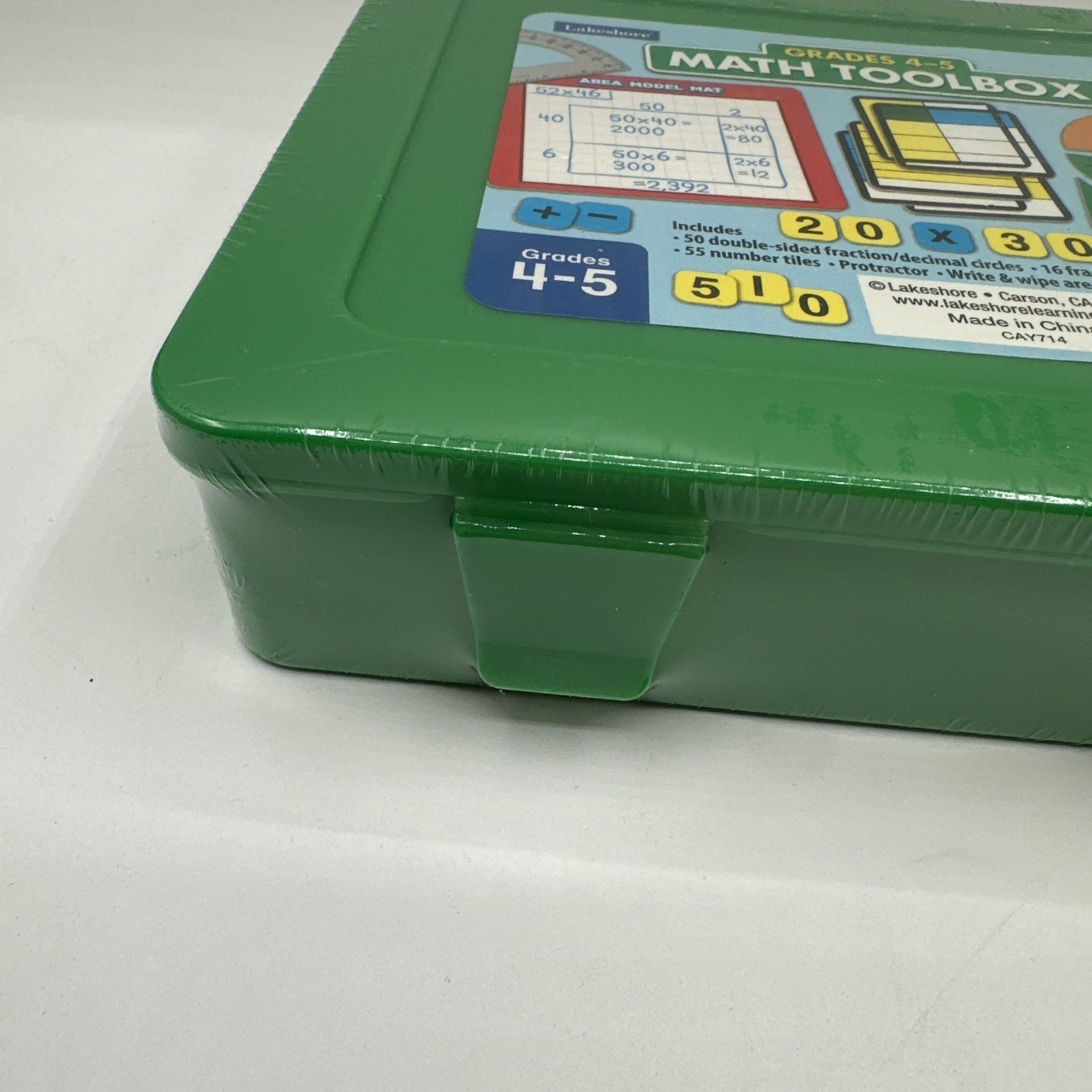 Lakeshore GRADES 4-5 MATH TOOLBOX LC774, NEW