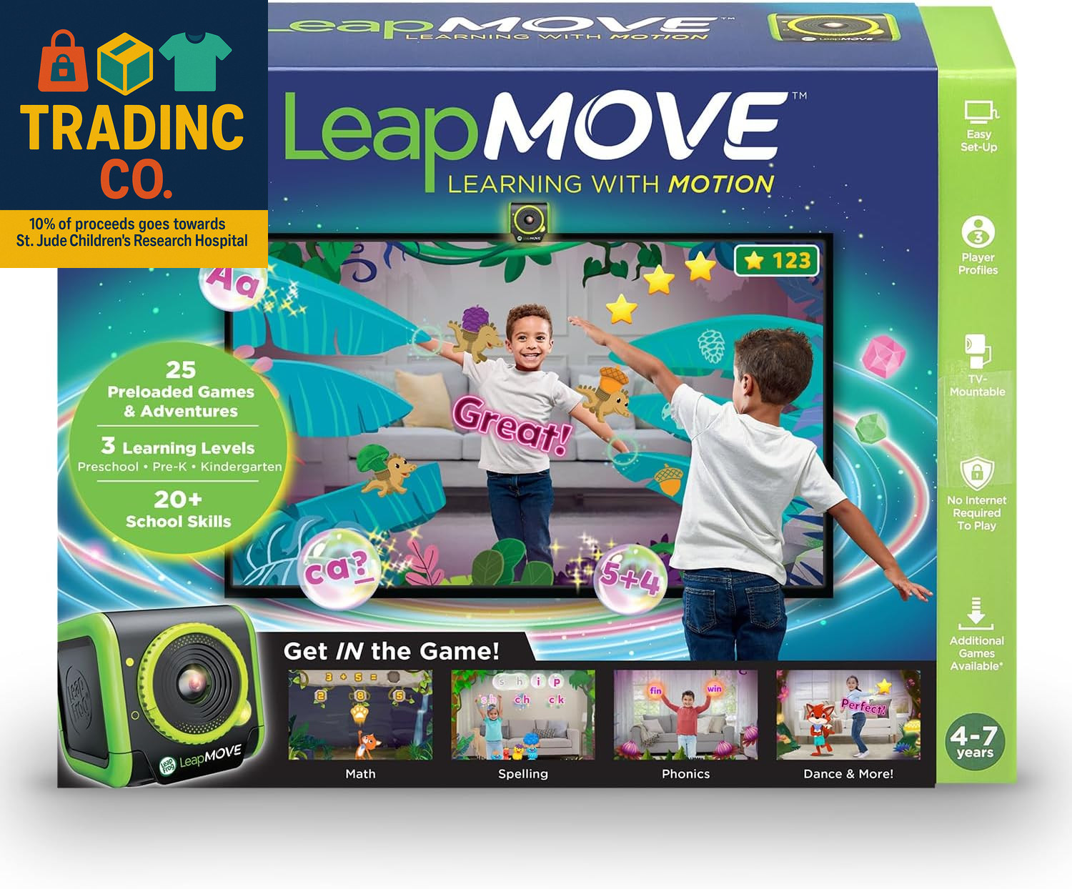 Leapmove Active Learning Video Game System