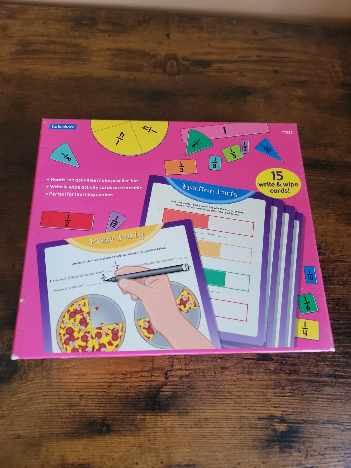 Lakeshore Learning Independent Math Center Fractions 2003 Education Homeschool