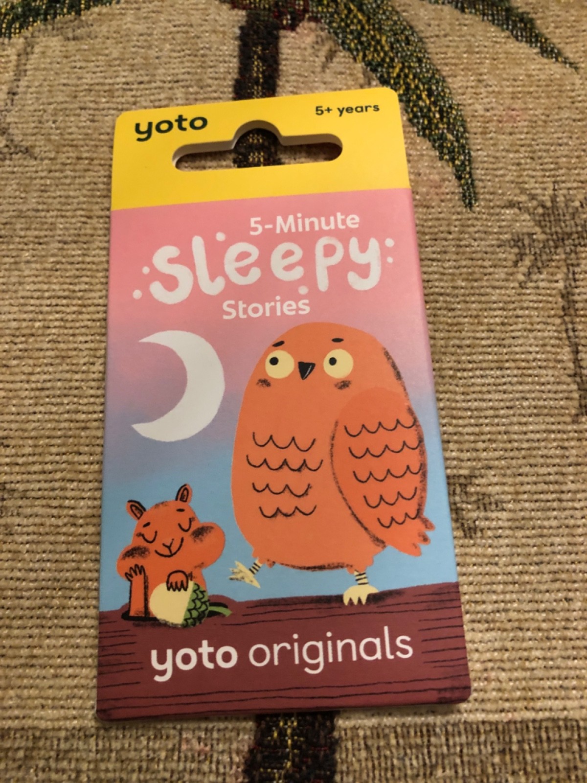Yoto 5 Minute Sleepy Stories Audio Card Kids Bedtime Brand New FAST SHIP