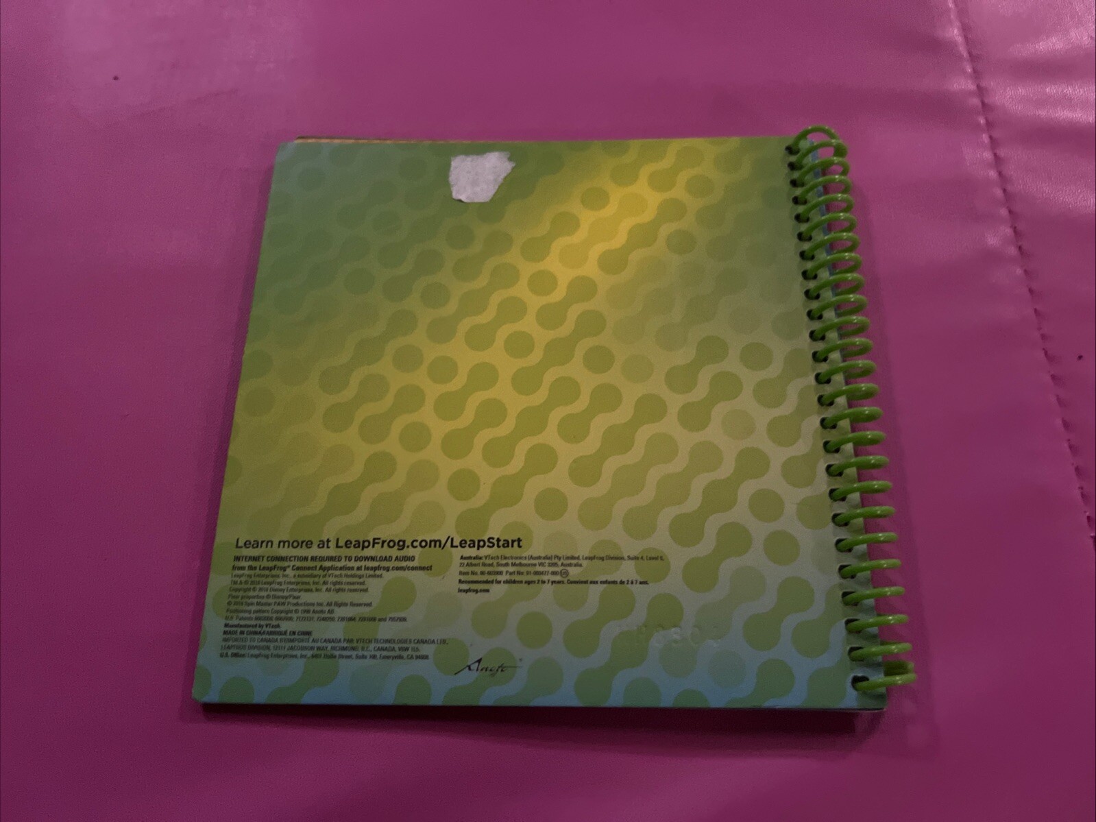 LeapFrog Leap Start 3D Book — LET’S PLAY! PRESCHOOL TO FIRST GRADE SAMPLER BOOK
