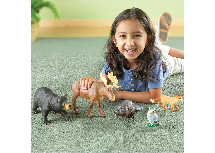 Learning Resources Jumbo Dinosaurs, Forest and Oceans Animals – Pack of 15