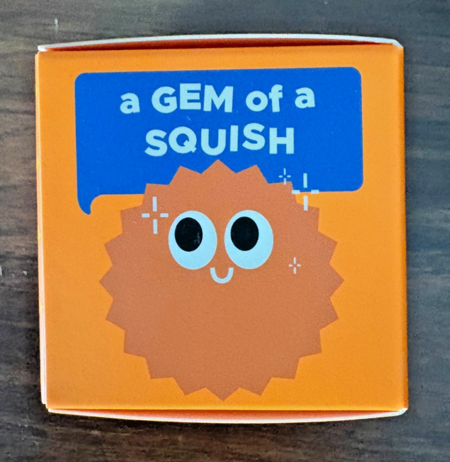 J’Adore Diamond Squishy Orb Sensory Fidget Toy Squeeze Target Exclusive Orange