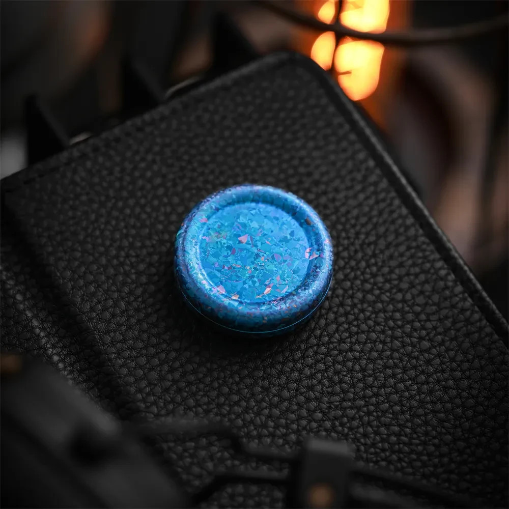 ACEDC Haptic Coin Milk Cover- Ice Crystal Titanium Sapphire Blue/Purple-40g-RARE