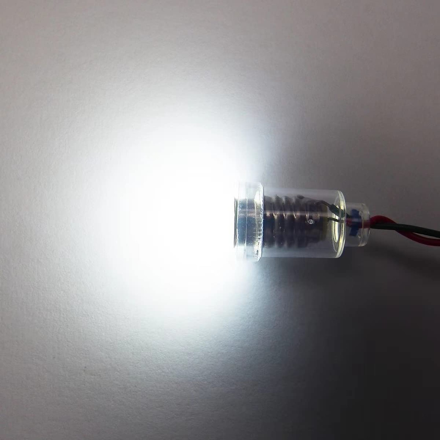 E10 LED Bulbs 6V Cold White,10pcs AC/DC E10 Miniature Screw LED Lamps 0.5Watt…