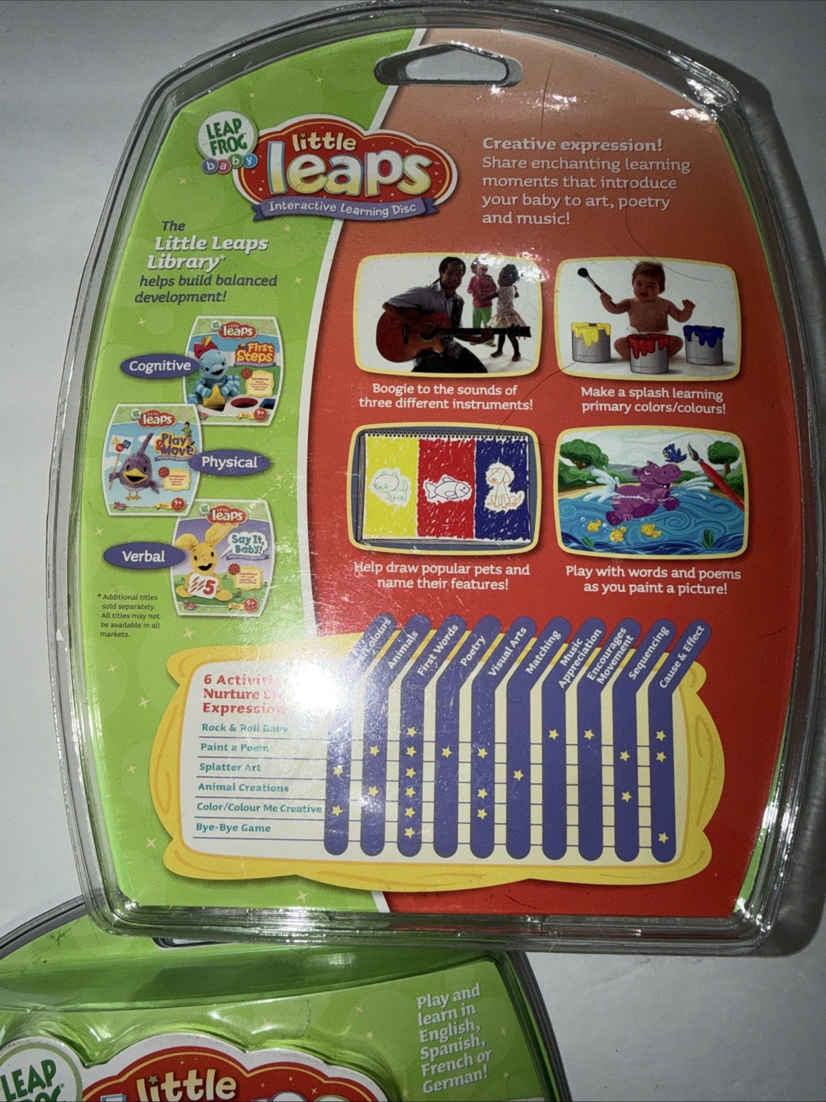 Leapfrog Baby Leap Frog Little Leaps Play & Move Creative Ahead First Steps NEW