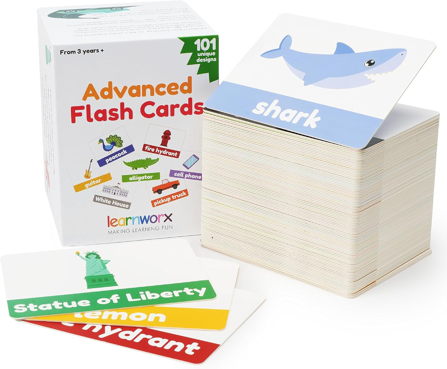 101 Baby Flash Cards for Toddlers 1-3 | Award Winning First Words Toddler Flash
