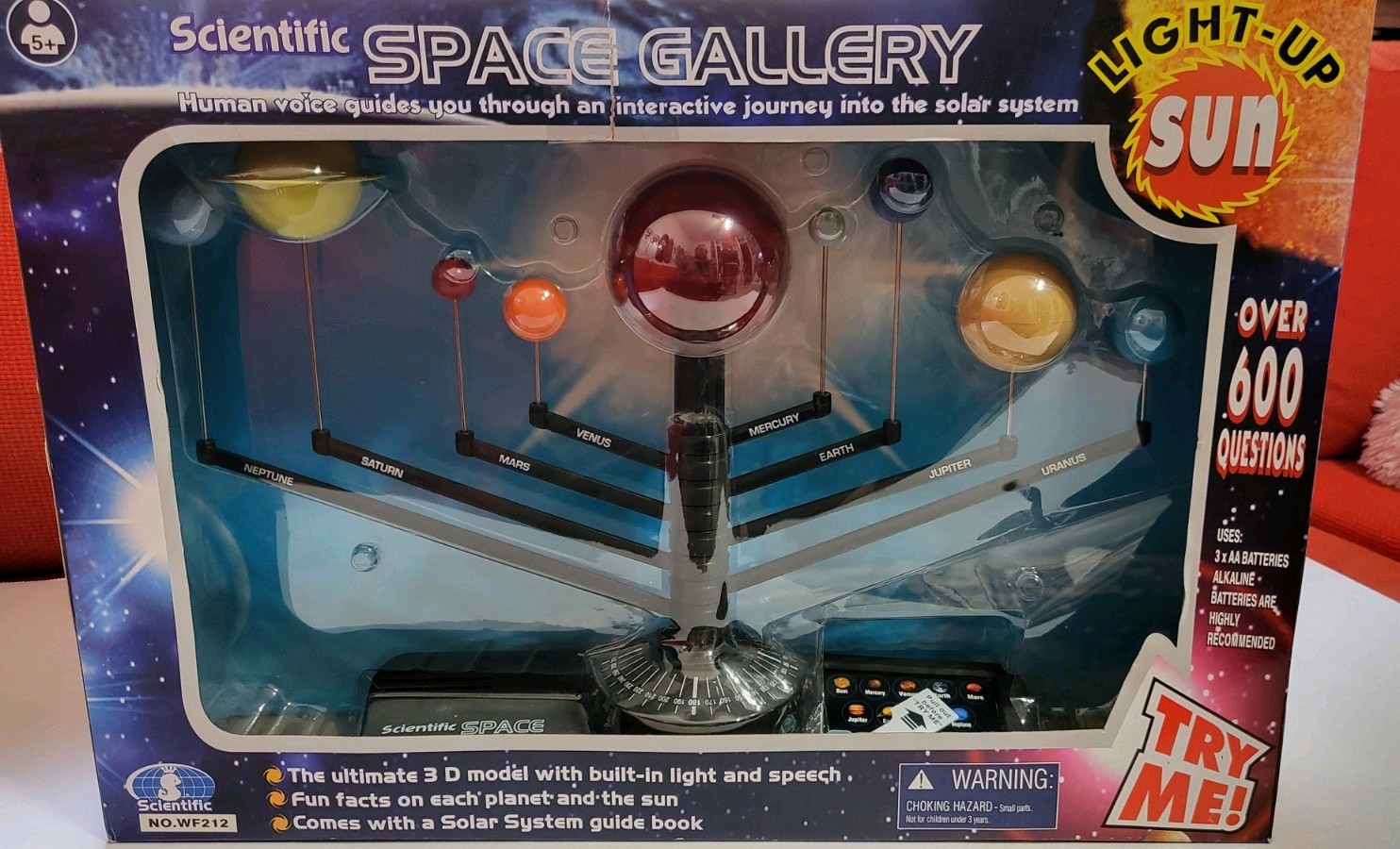 Interactive Planetarium Learning Virtual Space Gallery Scientific Toy Planets