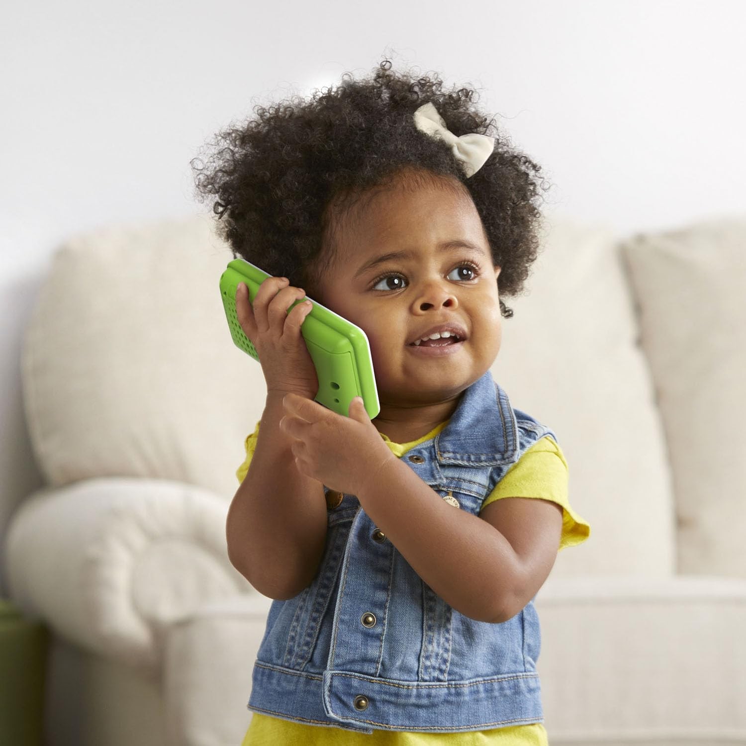 Chat and Count Emoji Phone, Green