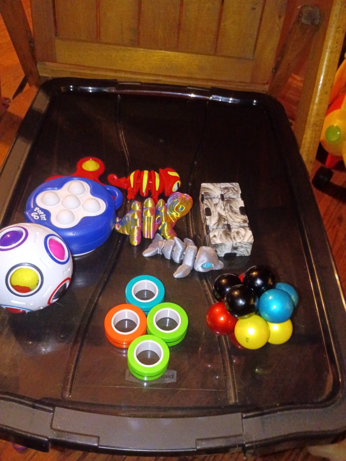 Mixed Sensory Fidget Toy Lot Pop It Push Bubble Squishies Stress Balls Huge
