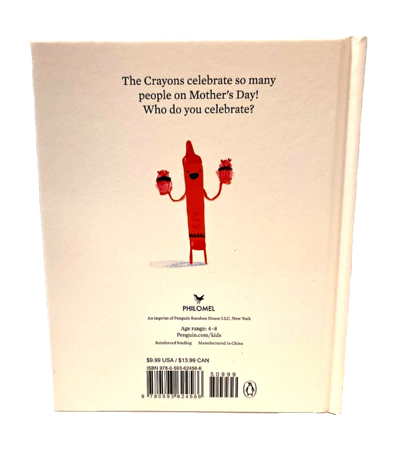 Happy Mother’s Day from the Crayons (Hardcover) D. Daywalt New ✨Ships Carefully