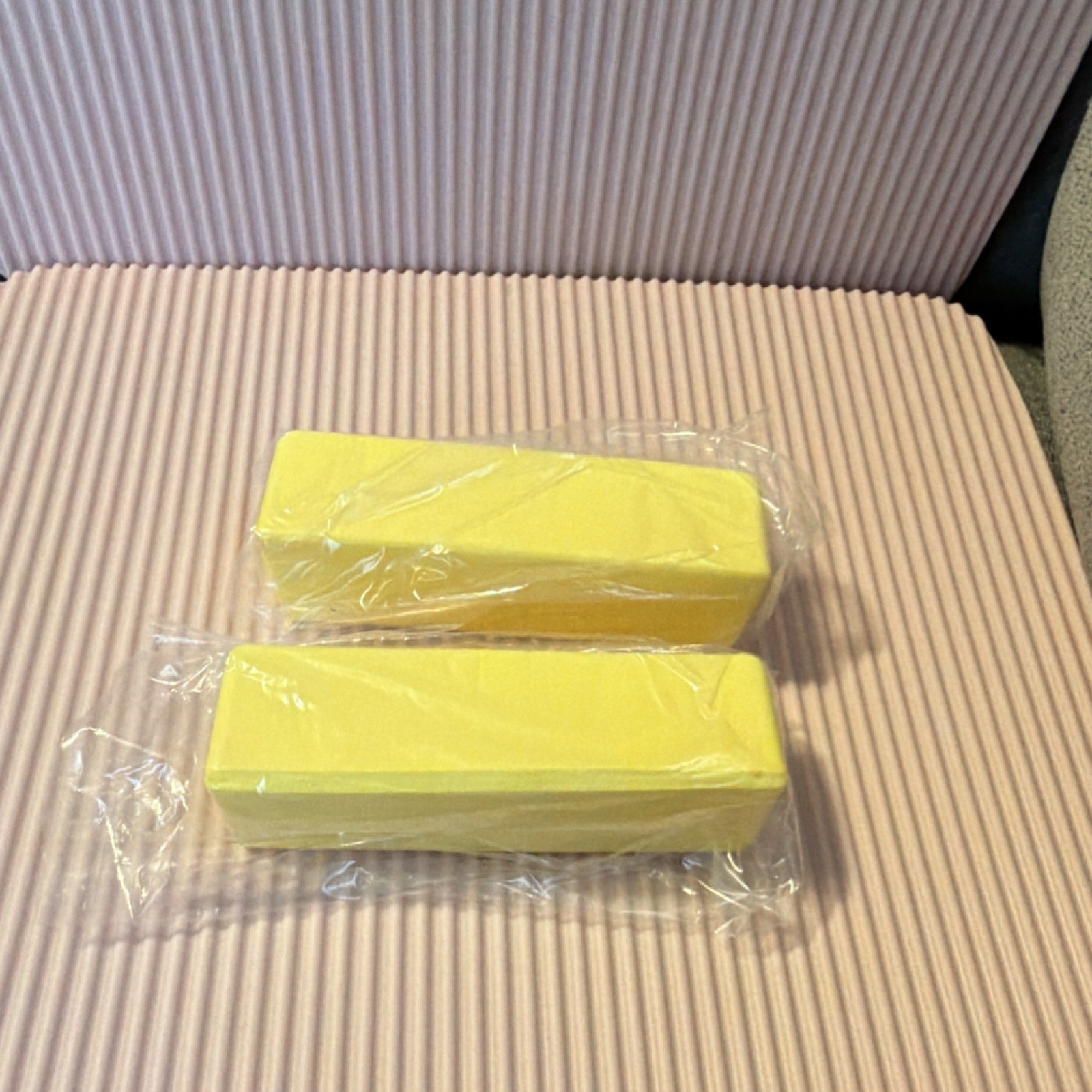 Squeezable Stress Reliever Butter Sticks Set of 2 4oz Novelty Sensory Toy!￼