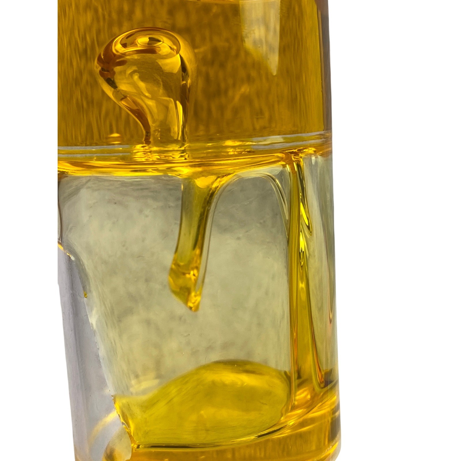 Ooze Tube TG7002 Yellow Liquid Motion Hourglass Desk Toy Stress Relief Sensory