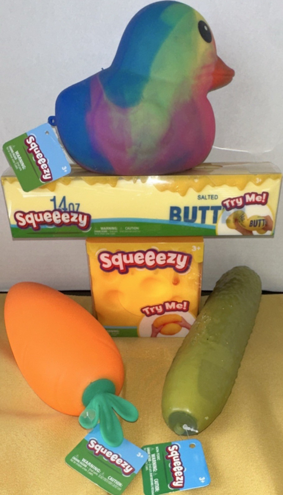 🔥🔥🔥Ultimate Viral Squeeez Haul Duck, Carrot, Pickle, Butter , Cheese