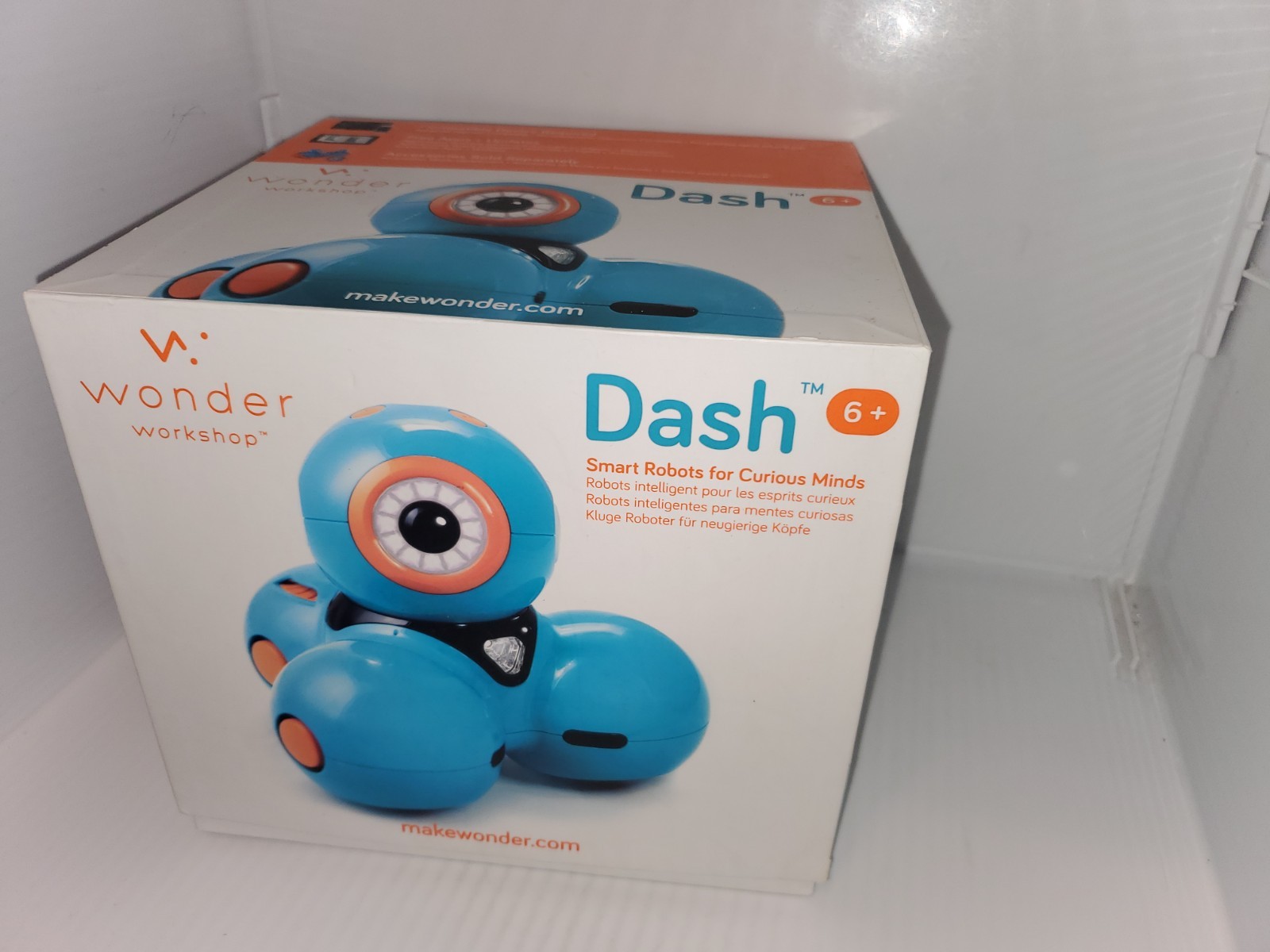 Wonder Workshop Dash Smart Robot DA01 STEM Science Coding Learning Toy.WORKS