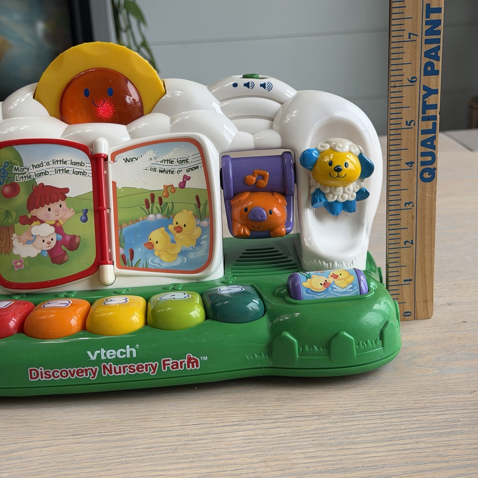 Vtech Discovery Nursery Farm Learning Interactive Toy Old Macdonald Tested Works