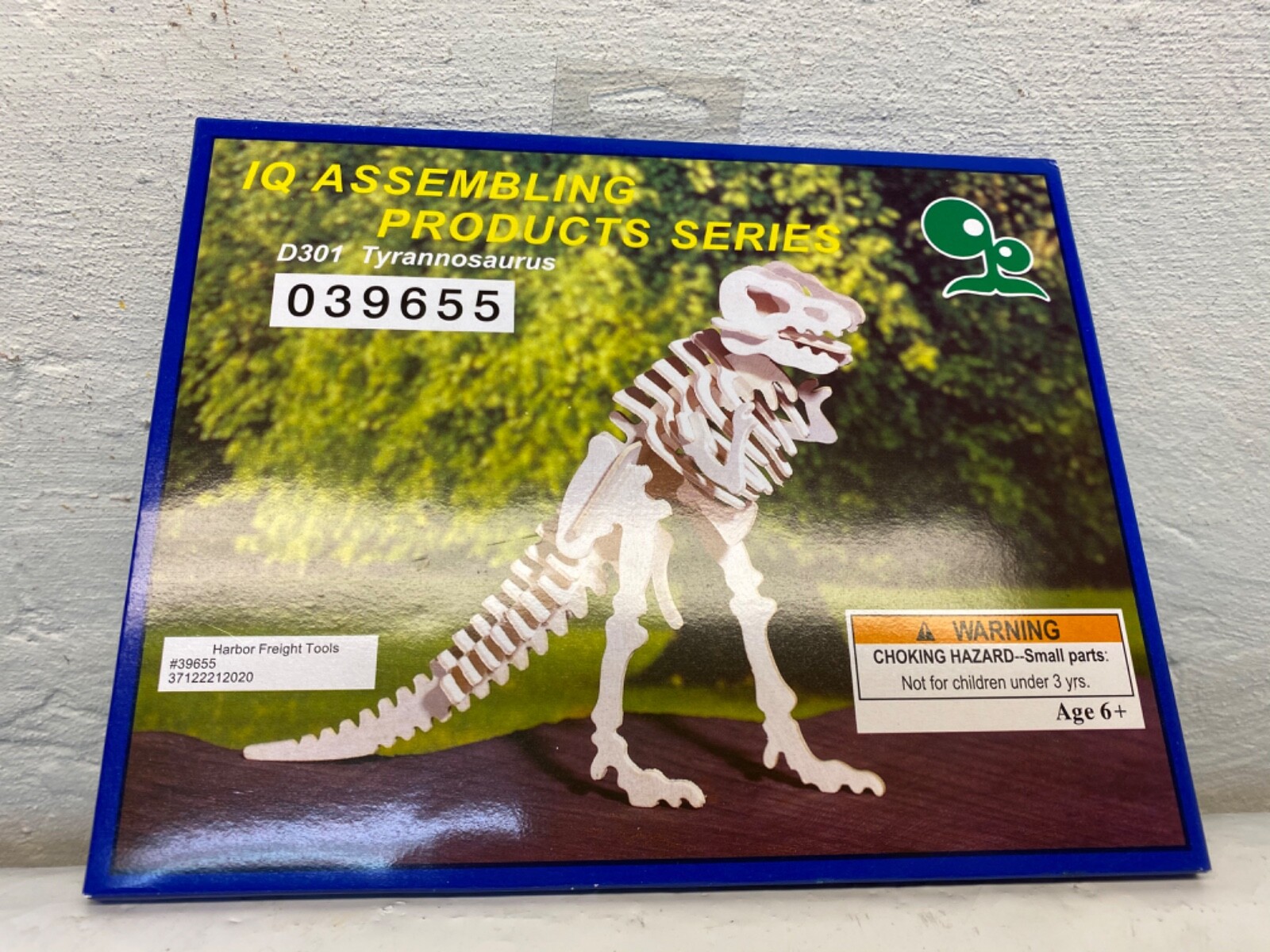 IQ Assembling Products Dinosaur Series Balsa Wood Skeletal Models Mammoth T Rex
