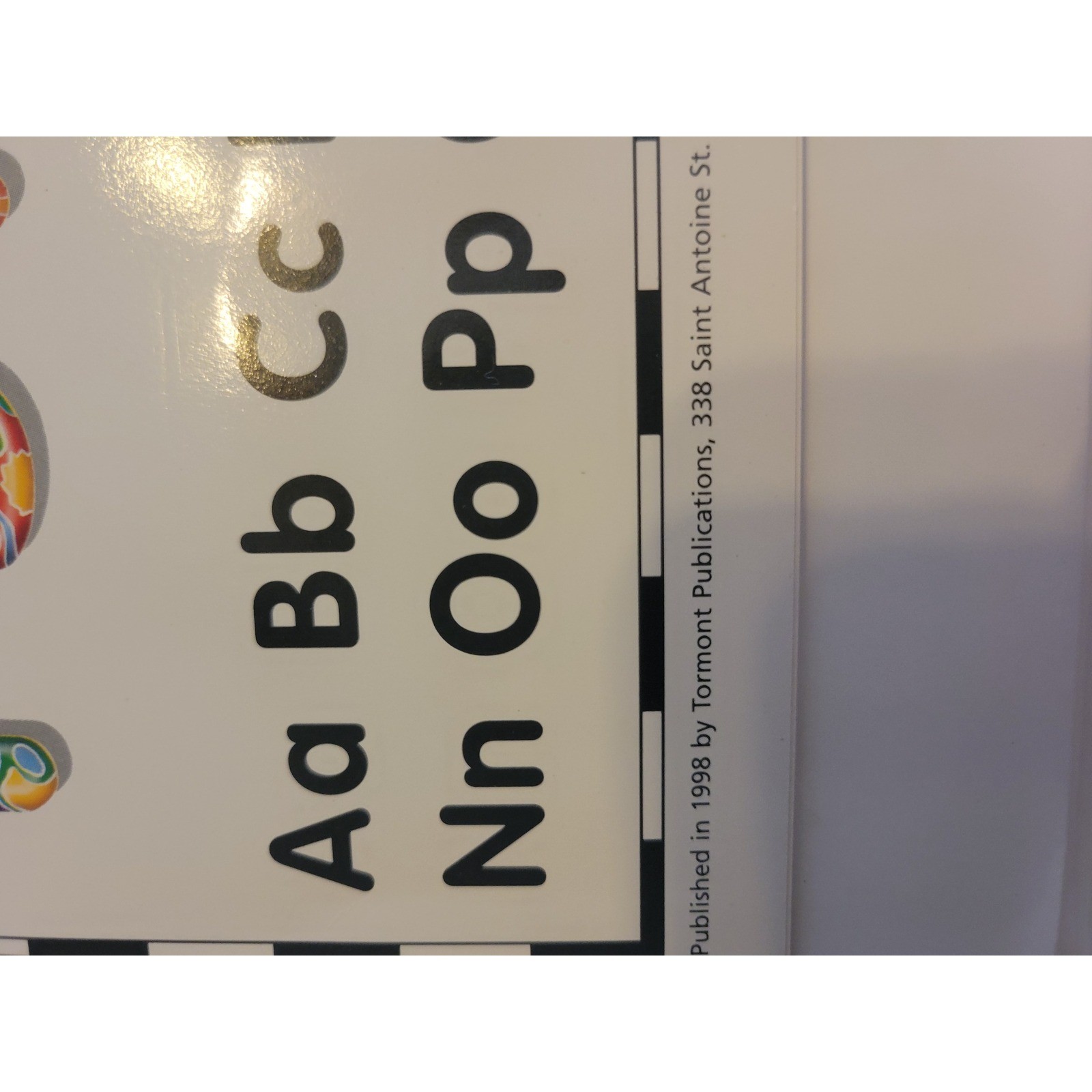 Tormont Flip and Learn Charts OS Multicolor 20 Educational Easel Charts 1998