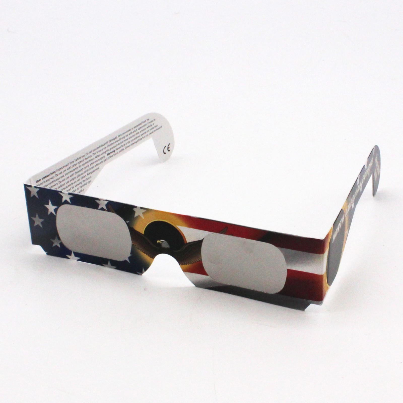 Certified Solar Eclipse Glasses Safe for Direct Sun by American Paper Optics