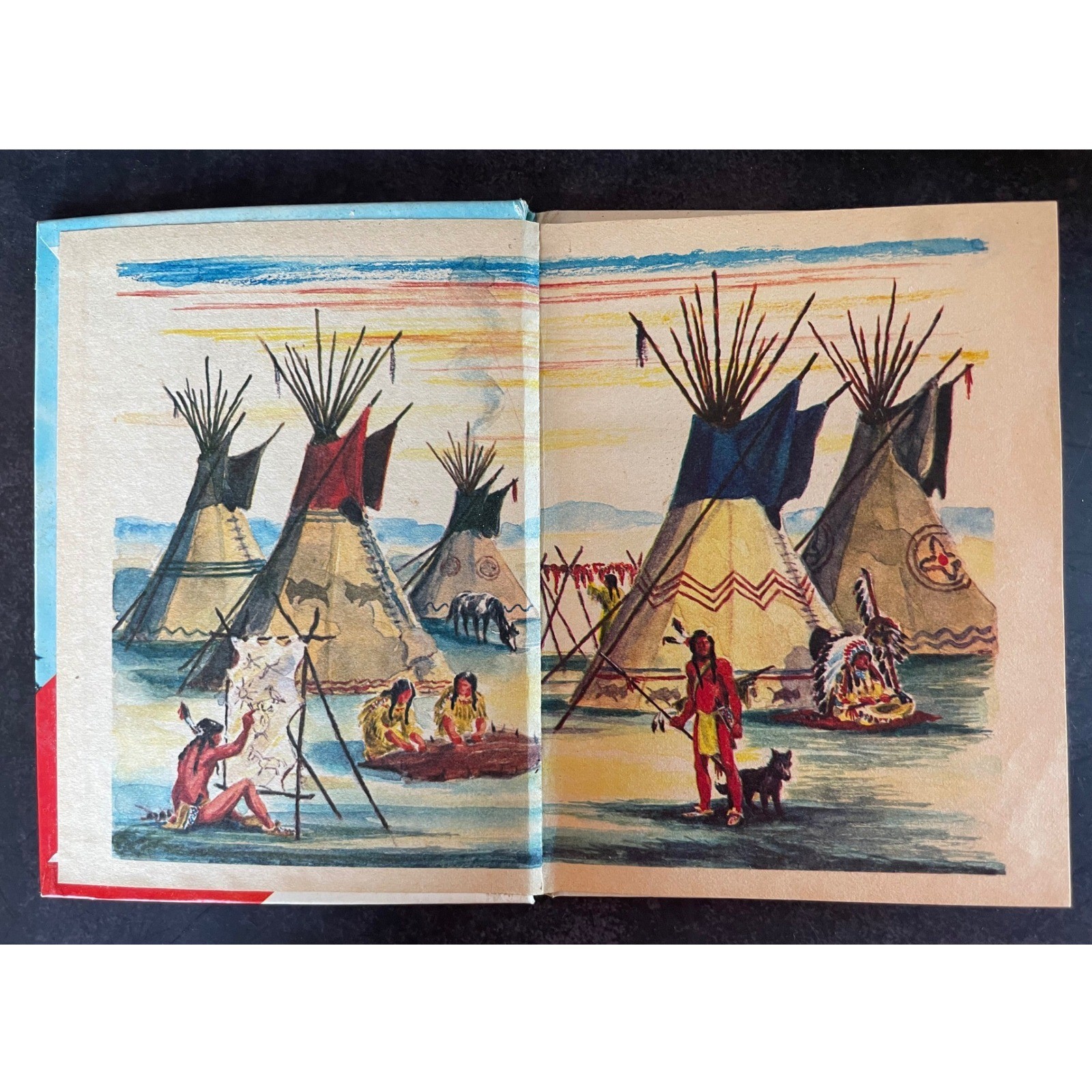 My Indian Book Rand McNally Publisher Start Right Elf Book Illustrated 1968