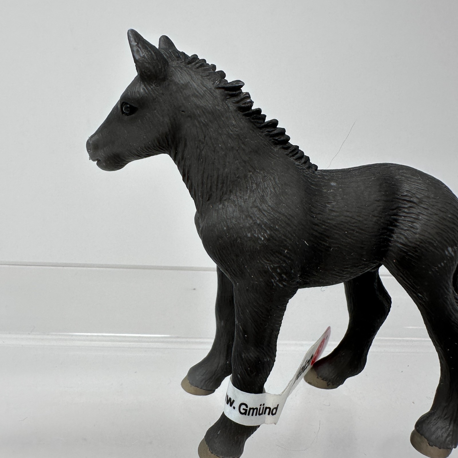 Schleich Percheron Foal Black Horse Baby Pony Wildlife Safari Figure with TAG