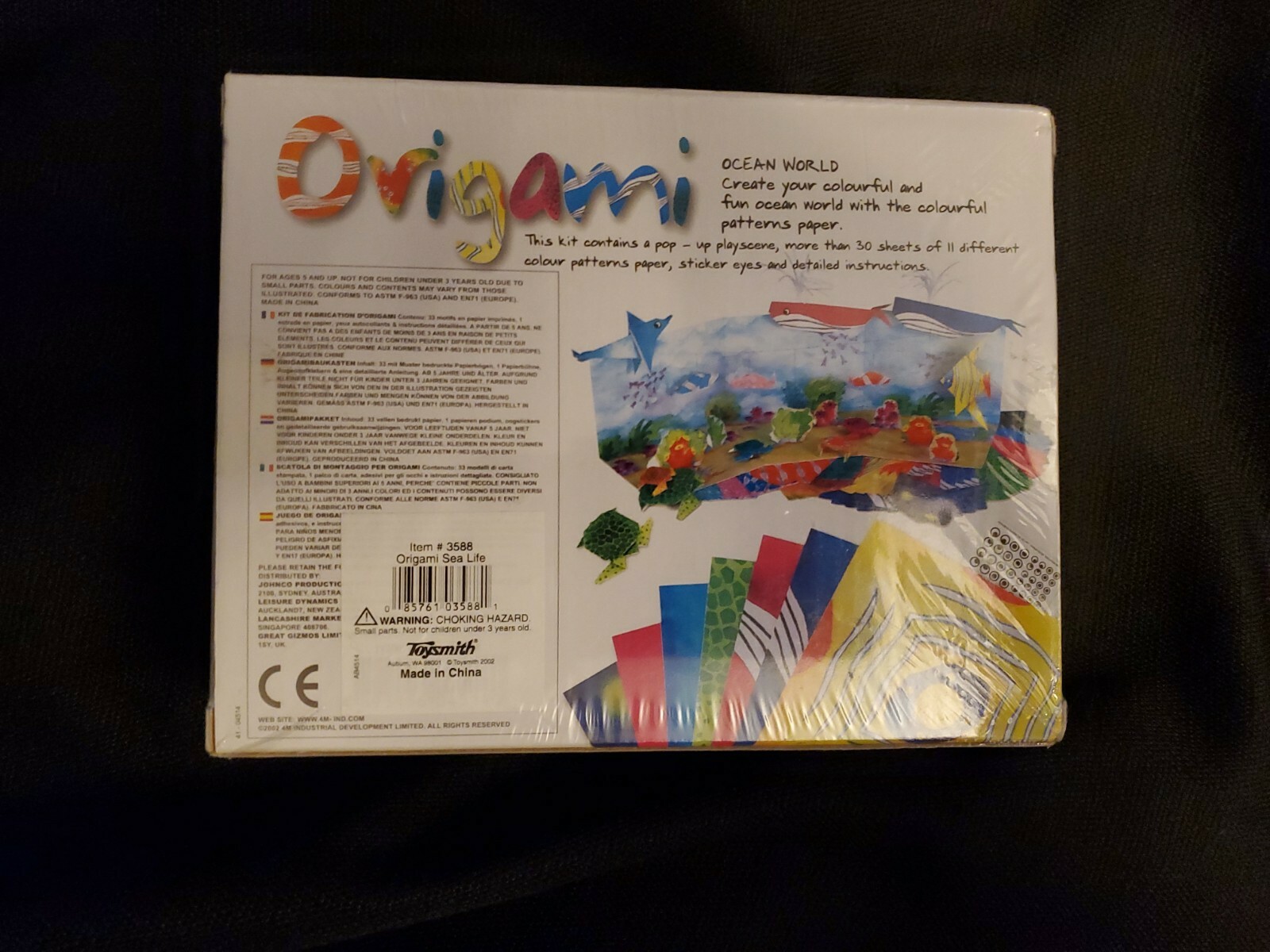 Toysmith fish ocean Origami 4M Ages 5 and up NEW SEALED