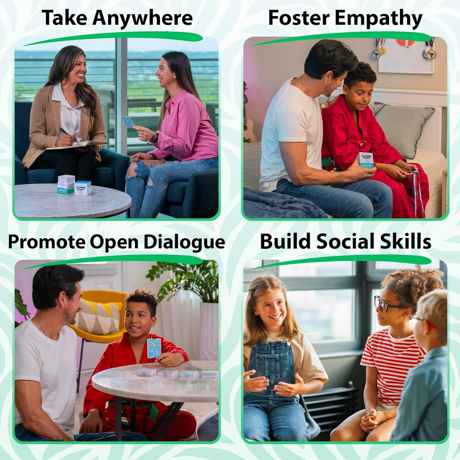 200 Conversation Starter Cards for Therapy, Counseling & Family Connection | Cou