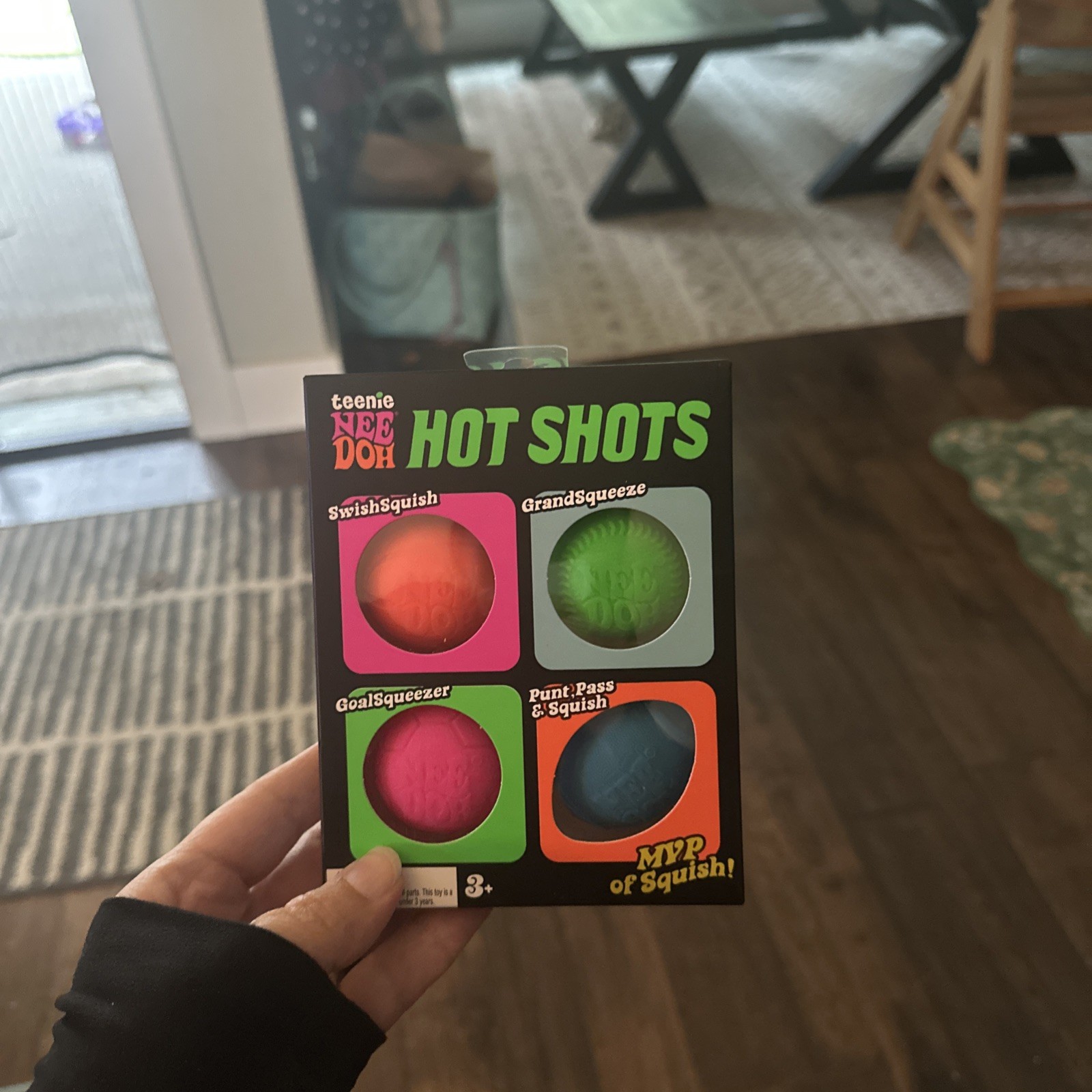Needoh Hot Shots Teenie Multipack Nee Doh Mini 4 pack TIKTOK – AUTHENTIC New Box