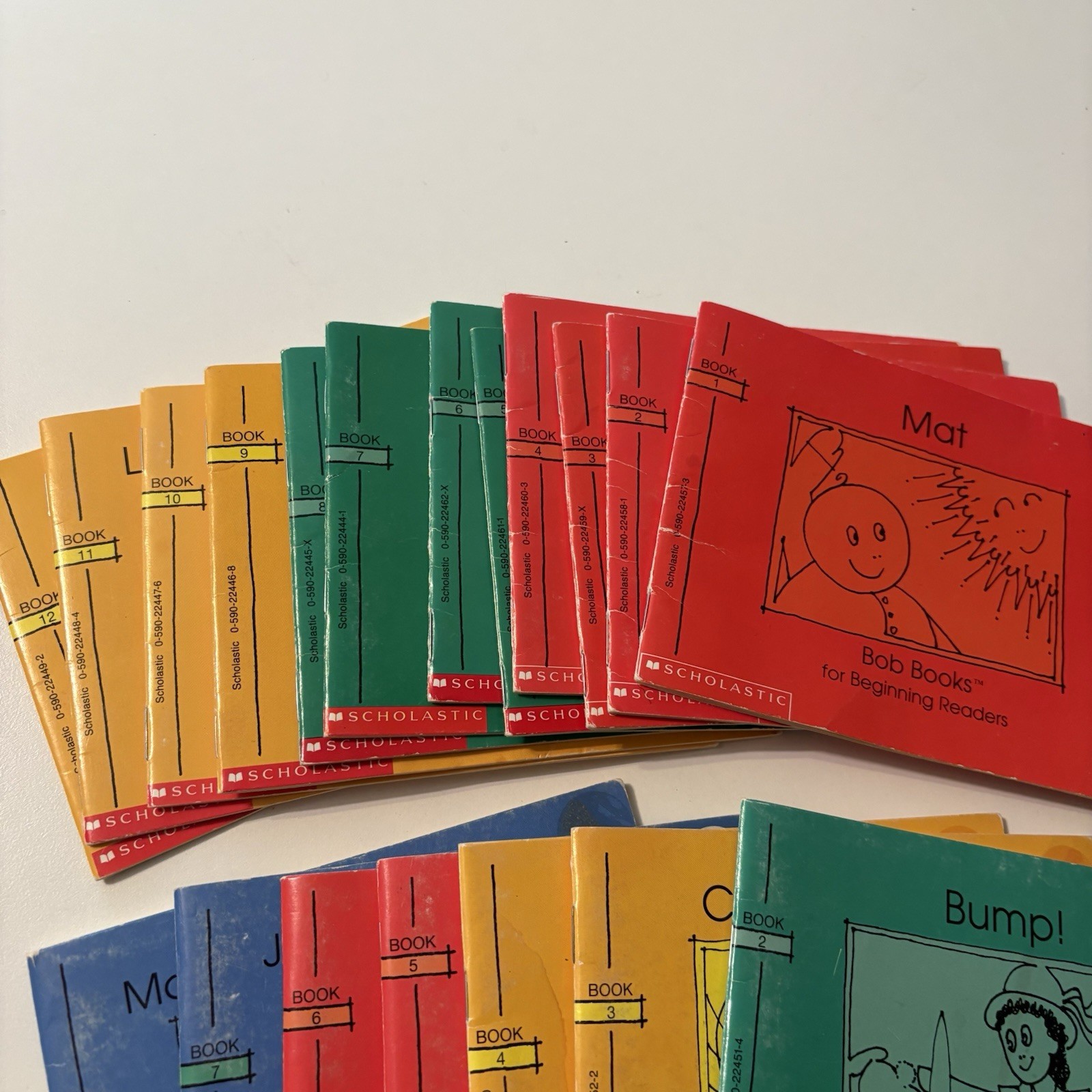 Scholastic Bob Books Four Sets Reading & Writing Preschool Kindergarten Ages 4-7