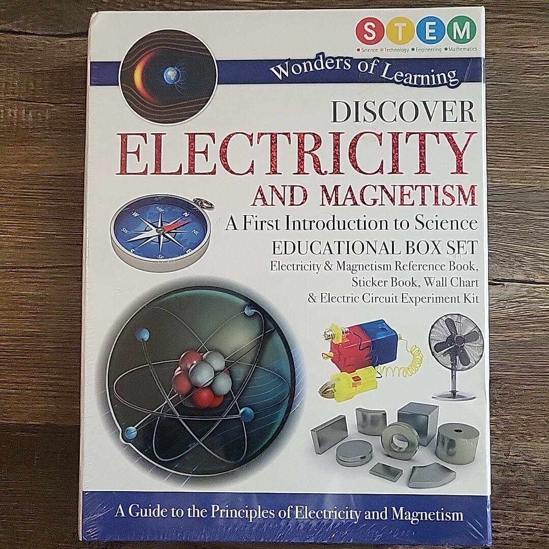 Discover Electricity and Magnetism Wonders of Learning STEM – Educational SEALED