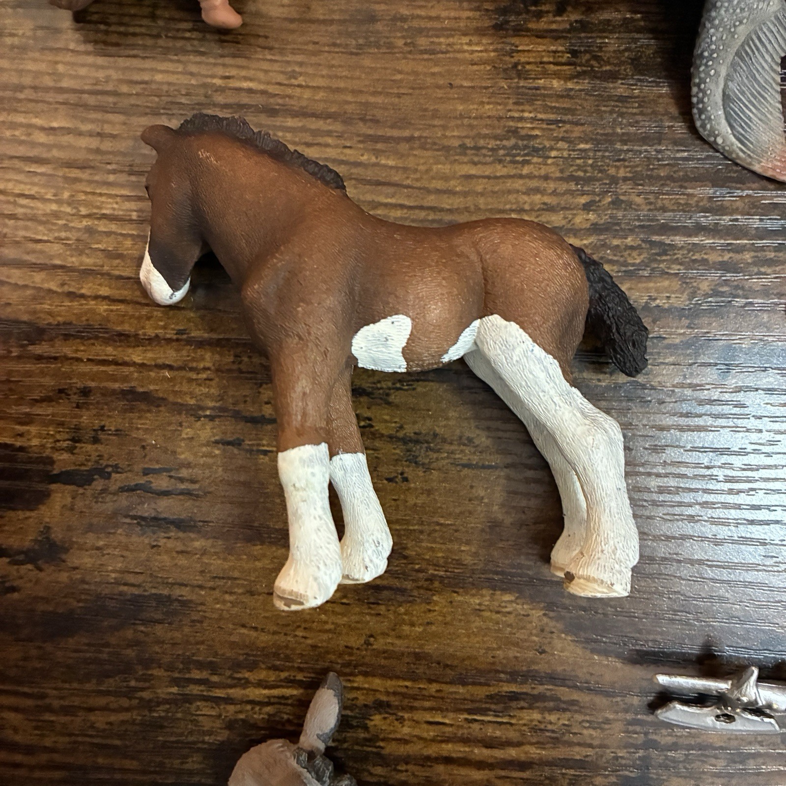 Schleich Figure Lot Animals Knight Dinosaurs Smurfs 1978 2012 Horse Saddle Zebra