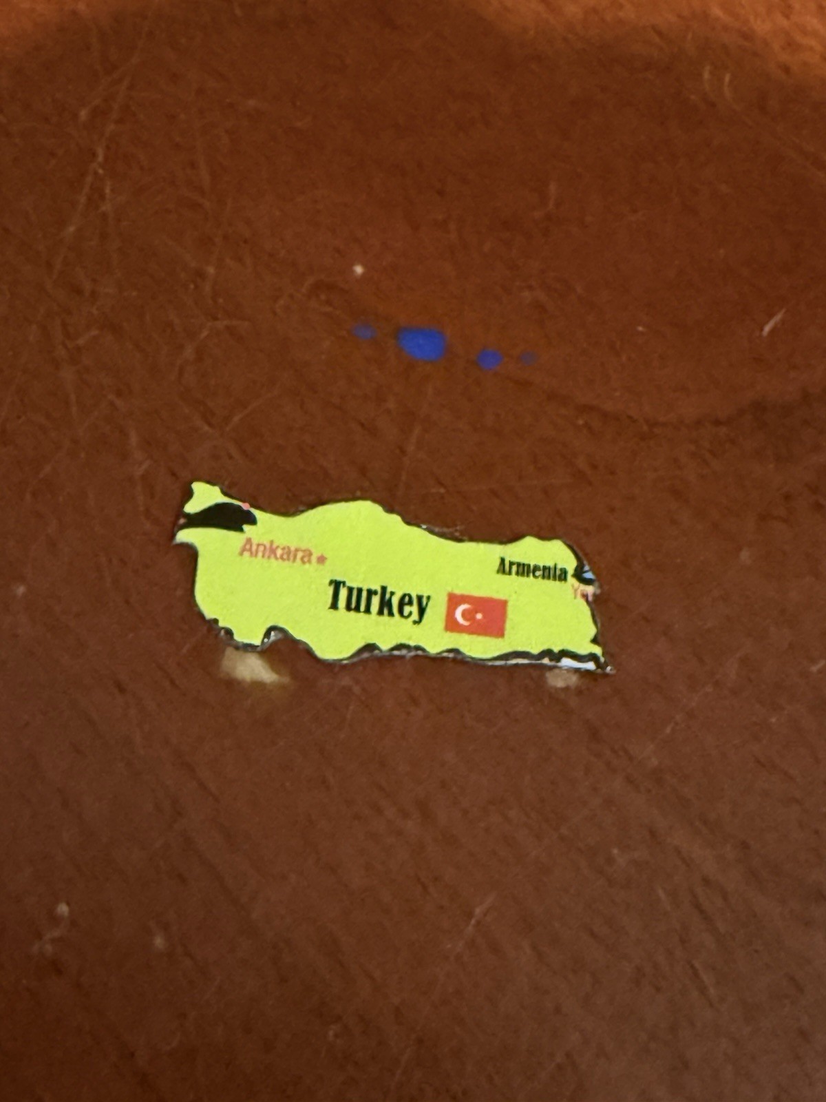 Ata-Boy Magnetic World Map Play-n-Learn Turkey