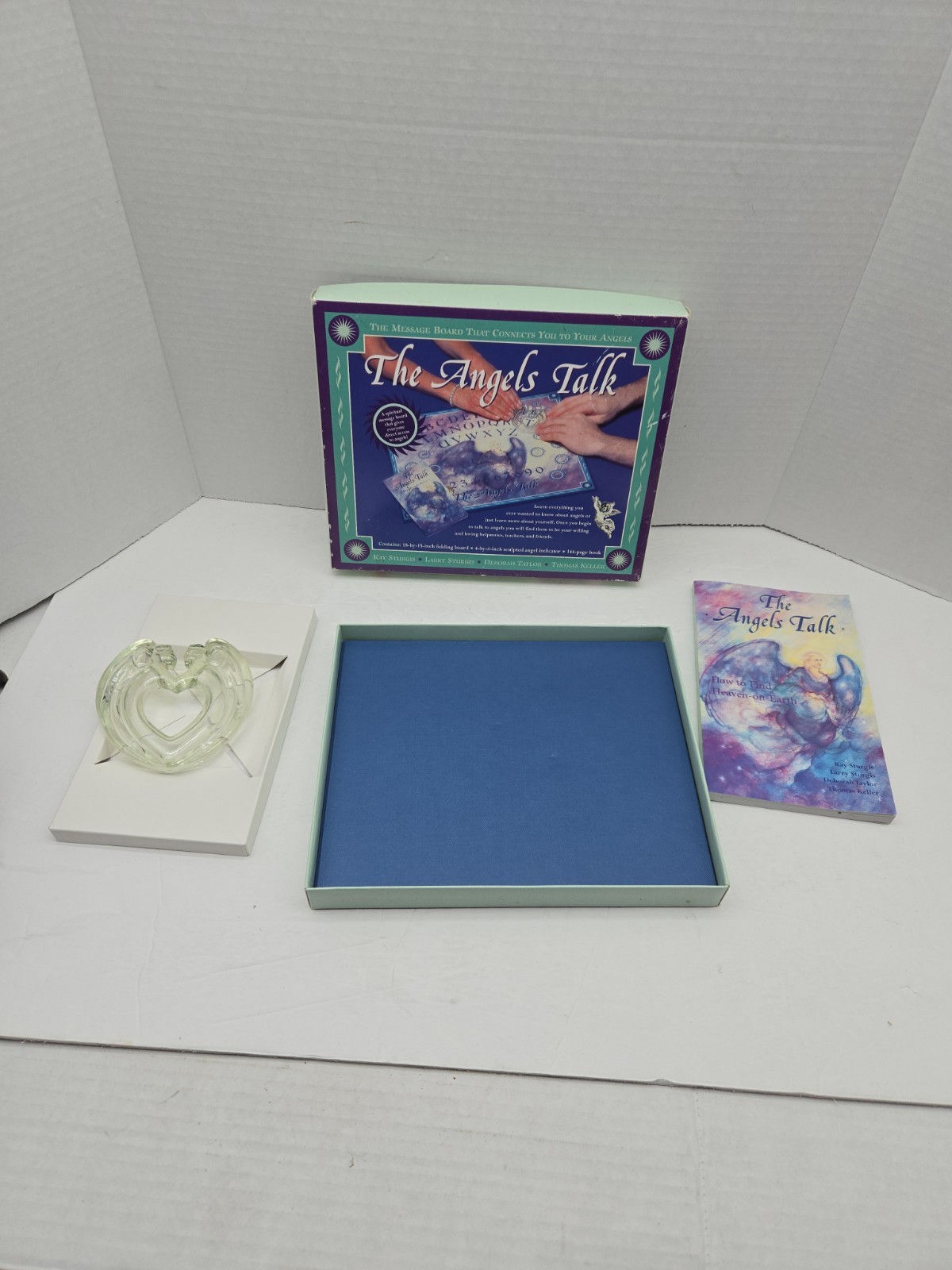 The Angels Talk Message Board Game Kay Larry Sturgis Spiritual Healing Complete