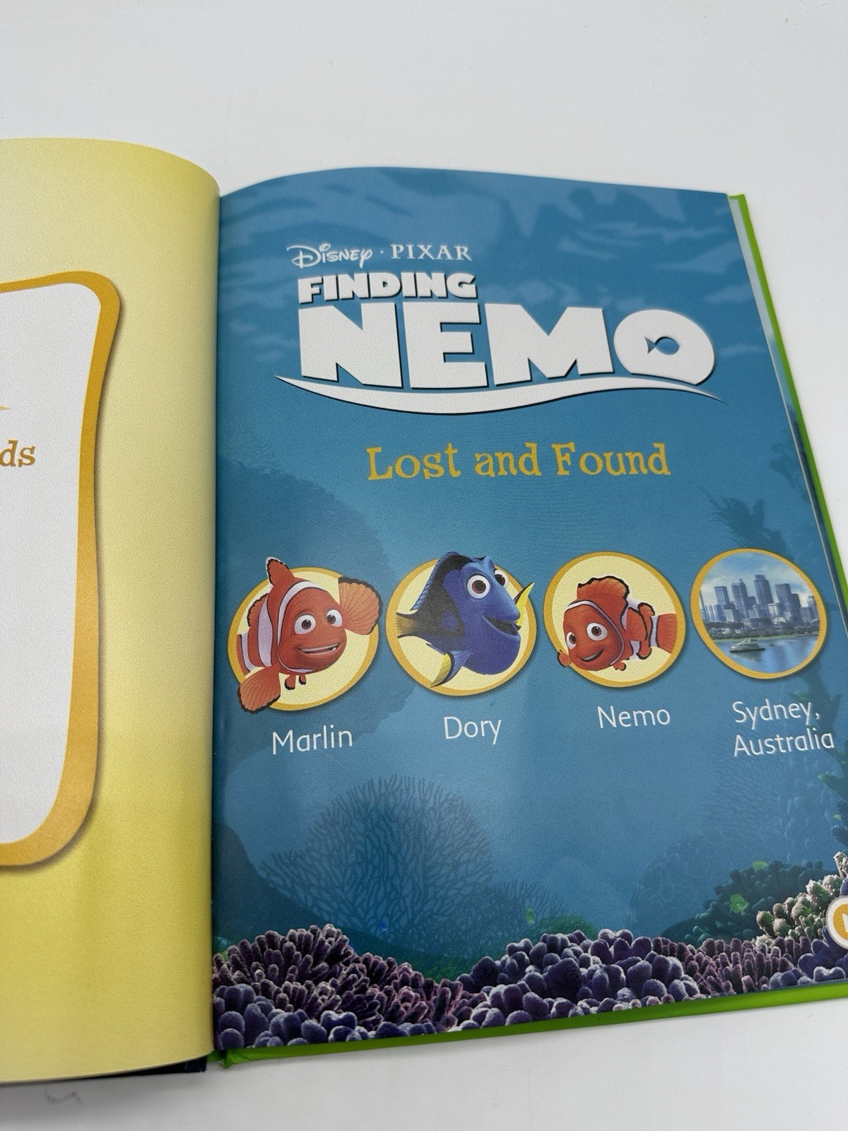 LeapFrog Tag Pen LeapReader book Disney Pixar’s FINDING NEMO: LOST AND FOUND 106
