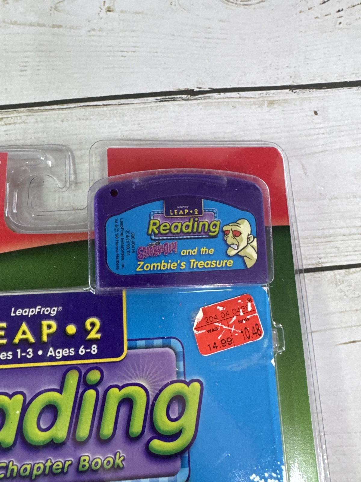 NEW LeapPad Leap 2 Reading Scooby-Doo and the Zombie’s Treasure Book & Cartridge