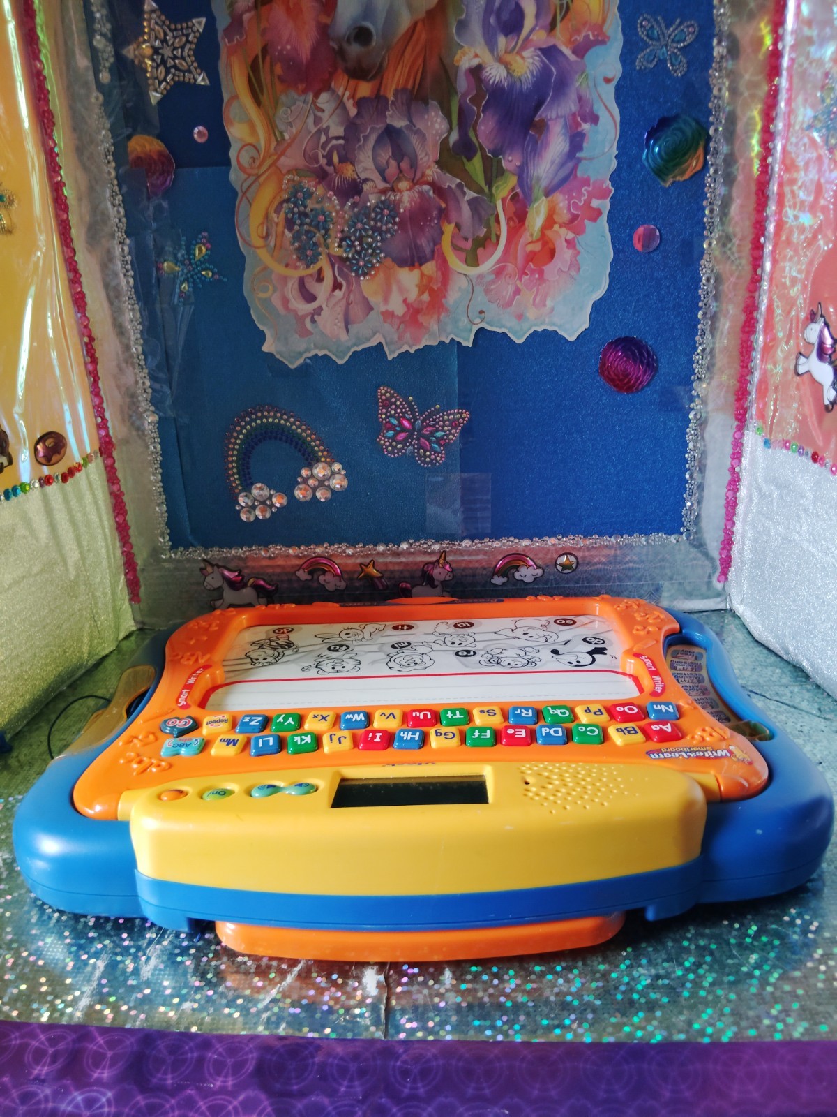 🦄Vtech / Kids Talking Write & Learn Press ‘n Learn 16″L X12″W Smartboard!