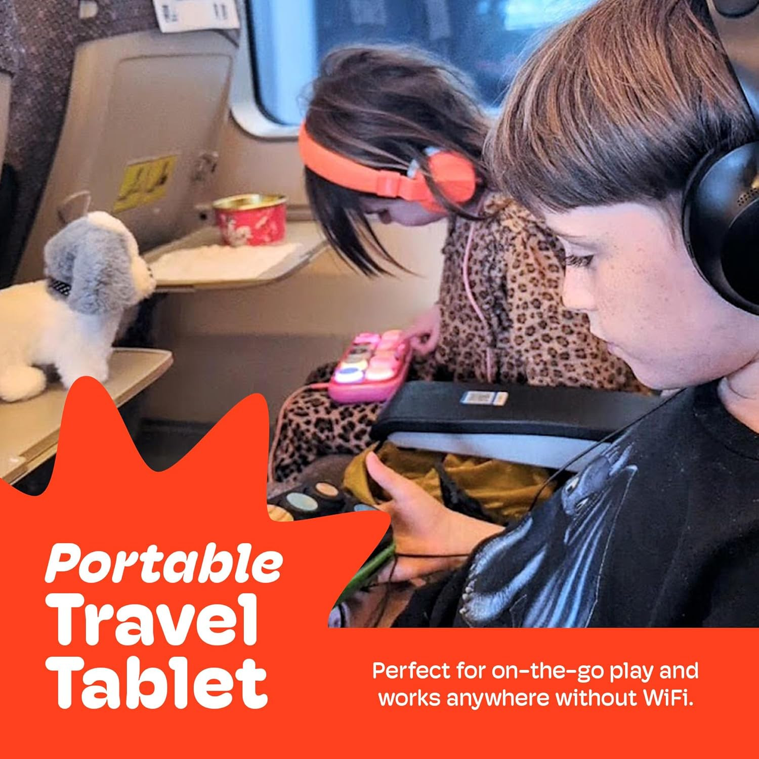 Boppo Screen-Free Learning Tablet for Kids – Interactive Handheld Games – Educat