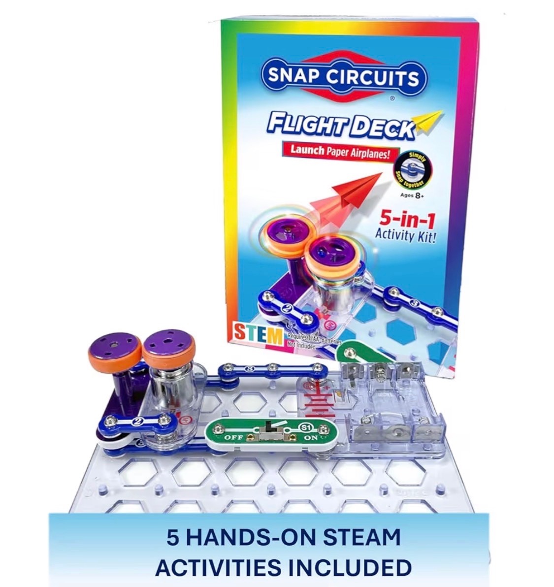 Flight Deck Science/STEM Toy kit | Ages 8+ | Construction Gift for Boys and G…