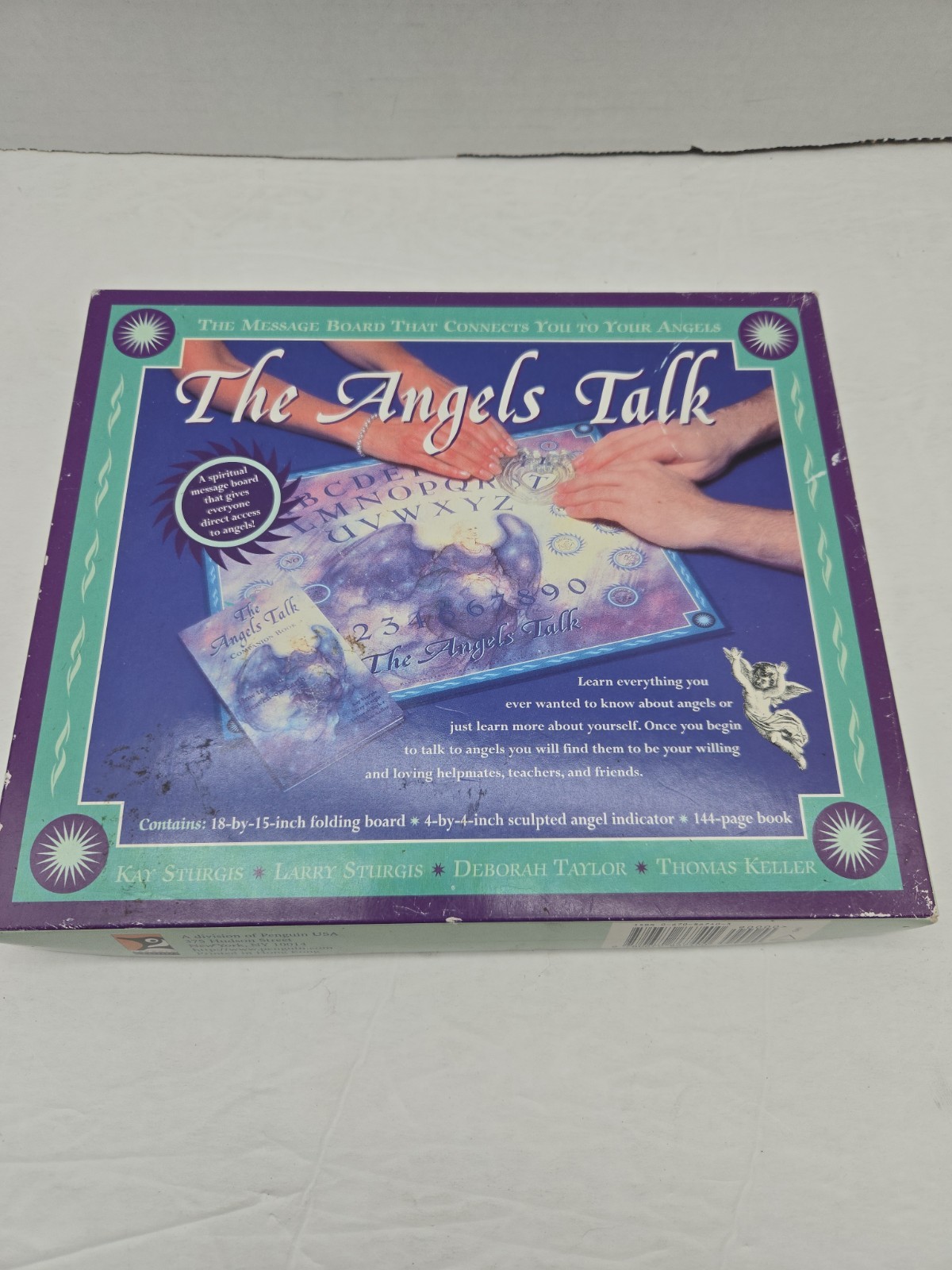The Angels Talk Message Board Game Kay Larry Sturgis Spiritual Healing Complete
