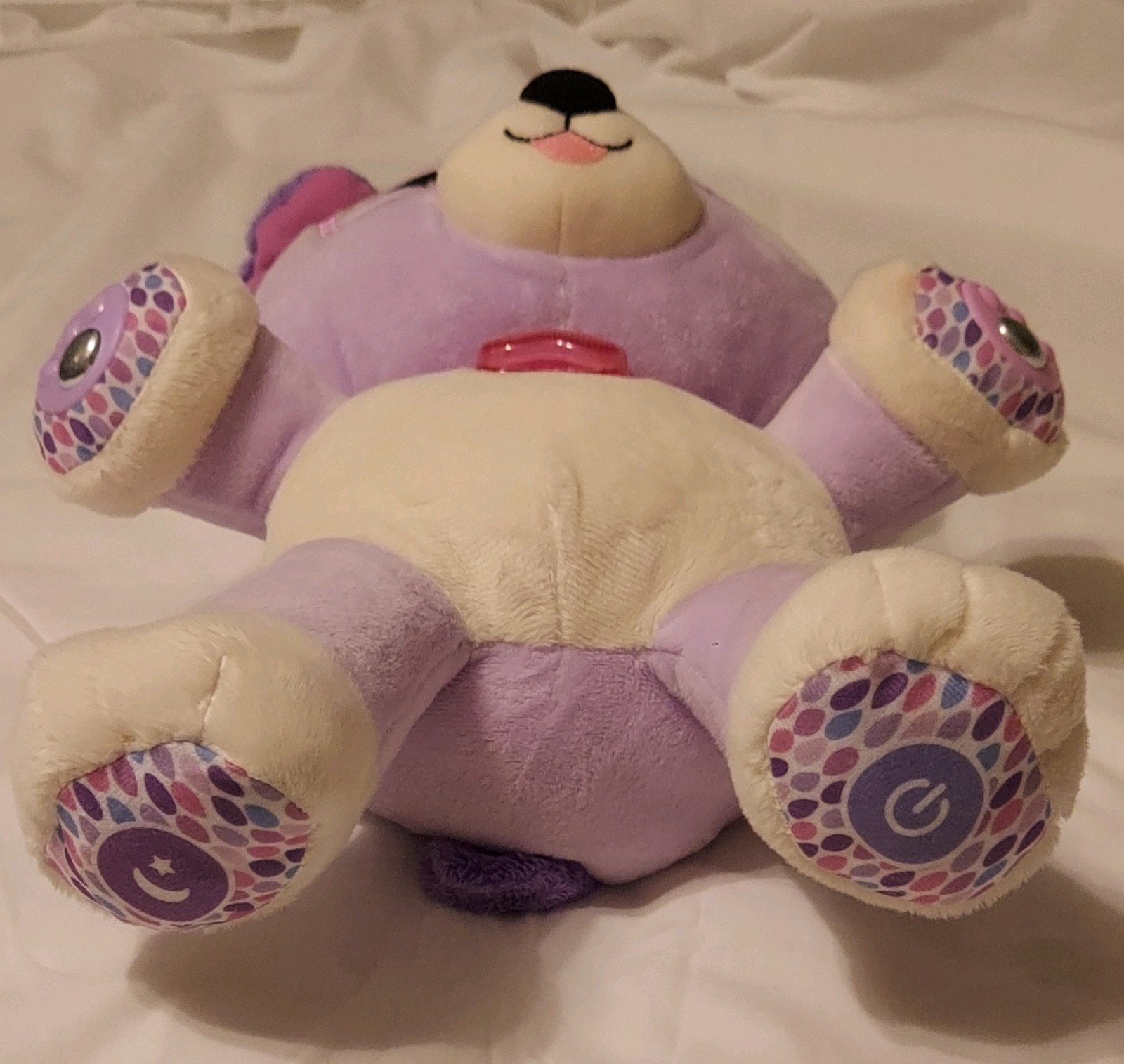 Leap Frog Interactive Snuggle Plush Puppy Violet Sings & Talks