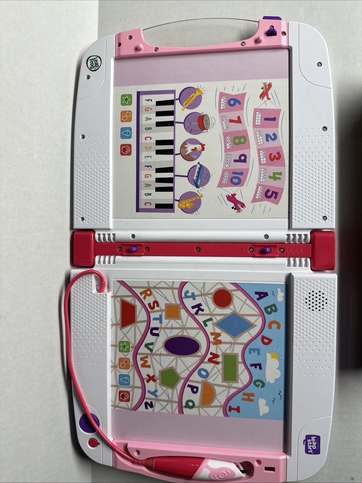 LeapFrog Leap Start Interactive Learning System Reader Pink Model 2021 WORKS
