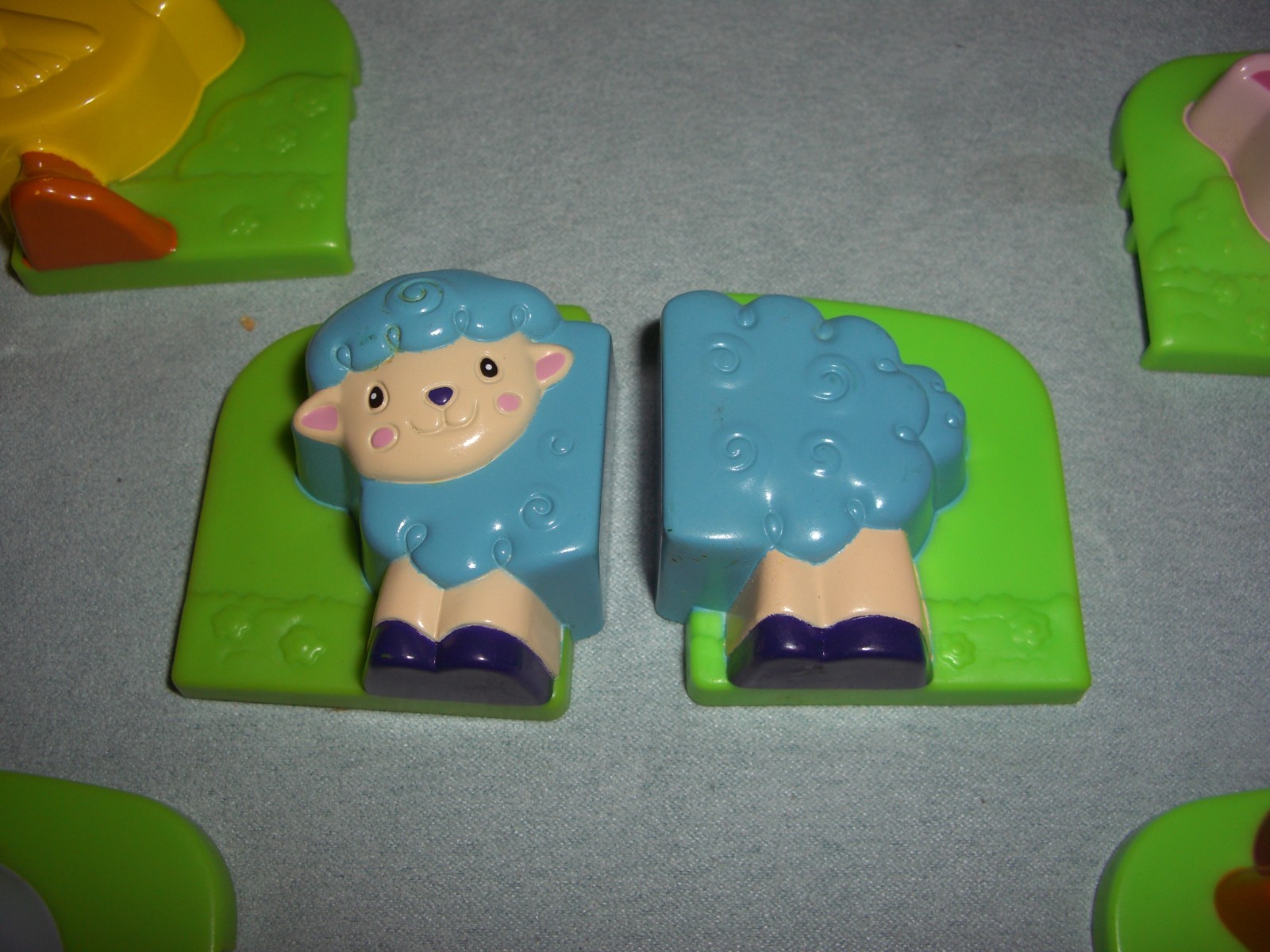 Leap Frog Fridge Farm Magnetic Matching Animals Only Tested 2007 LeapFrog