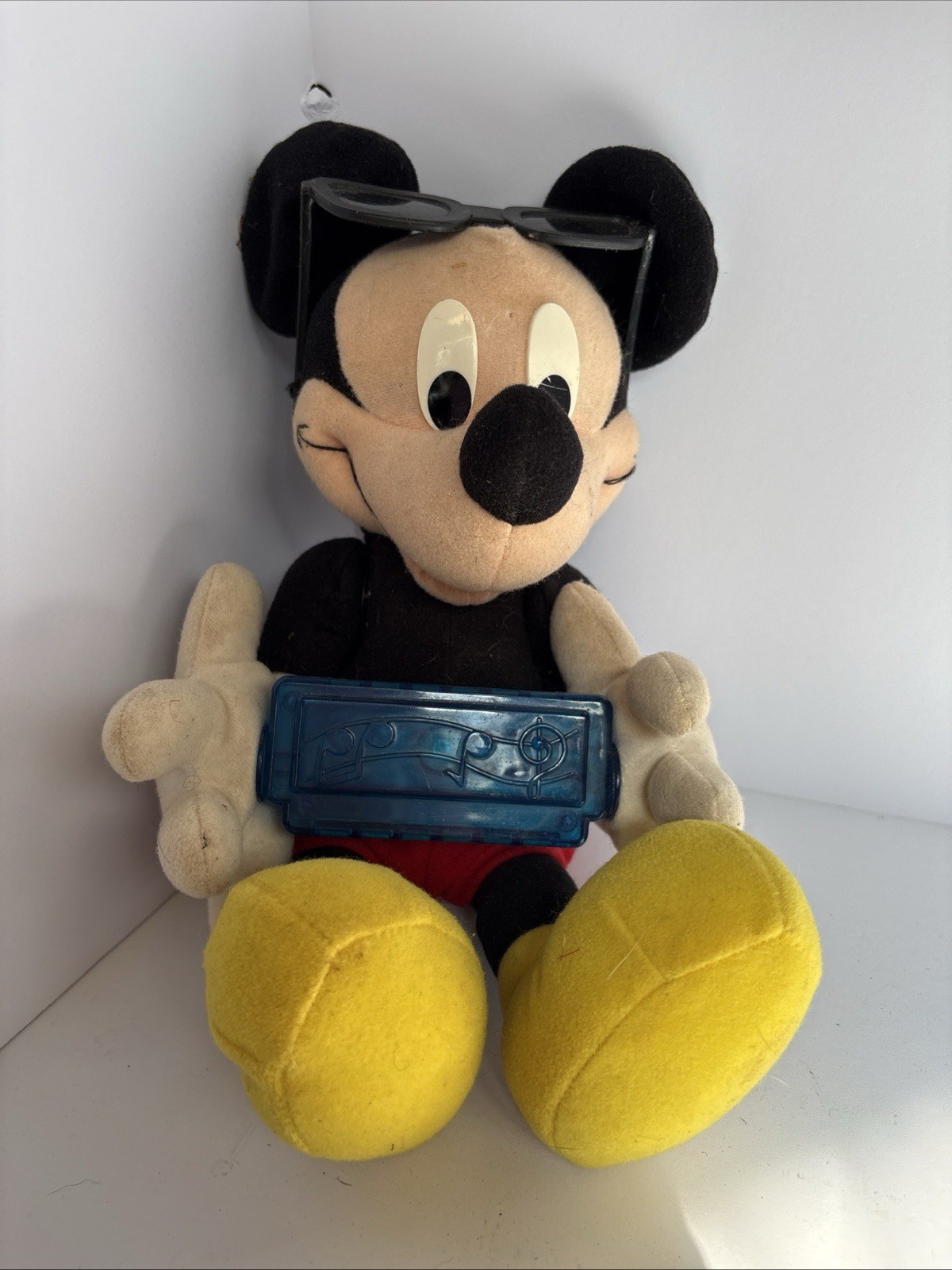 1999 Disney – Musical Tuney Boppers Singing Mickey Mouse with Harmonica! P158