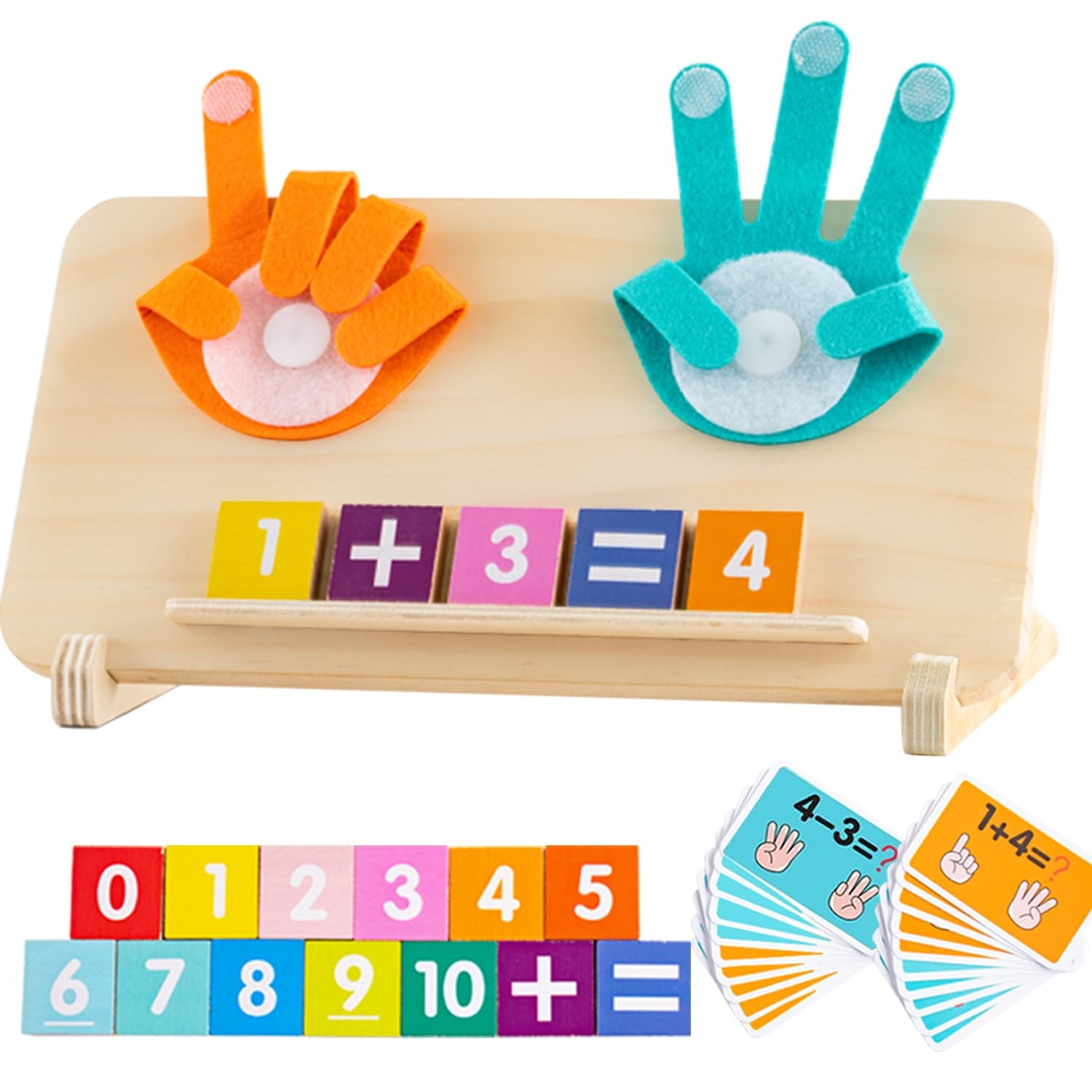 Montessori Toys for 3 4 5 Year Old,Preschool Red, Orange, Yellow, Green