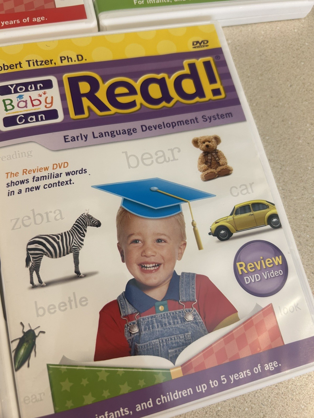 Your Baby Can Read Early Language Development System 5 DVD Set Interactive EUC